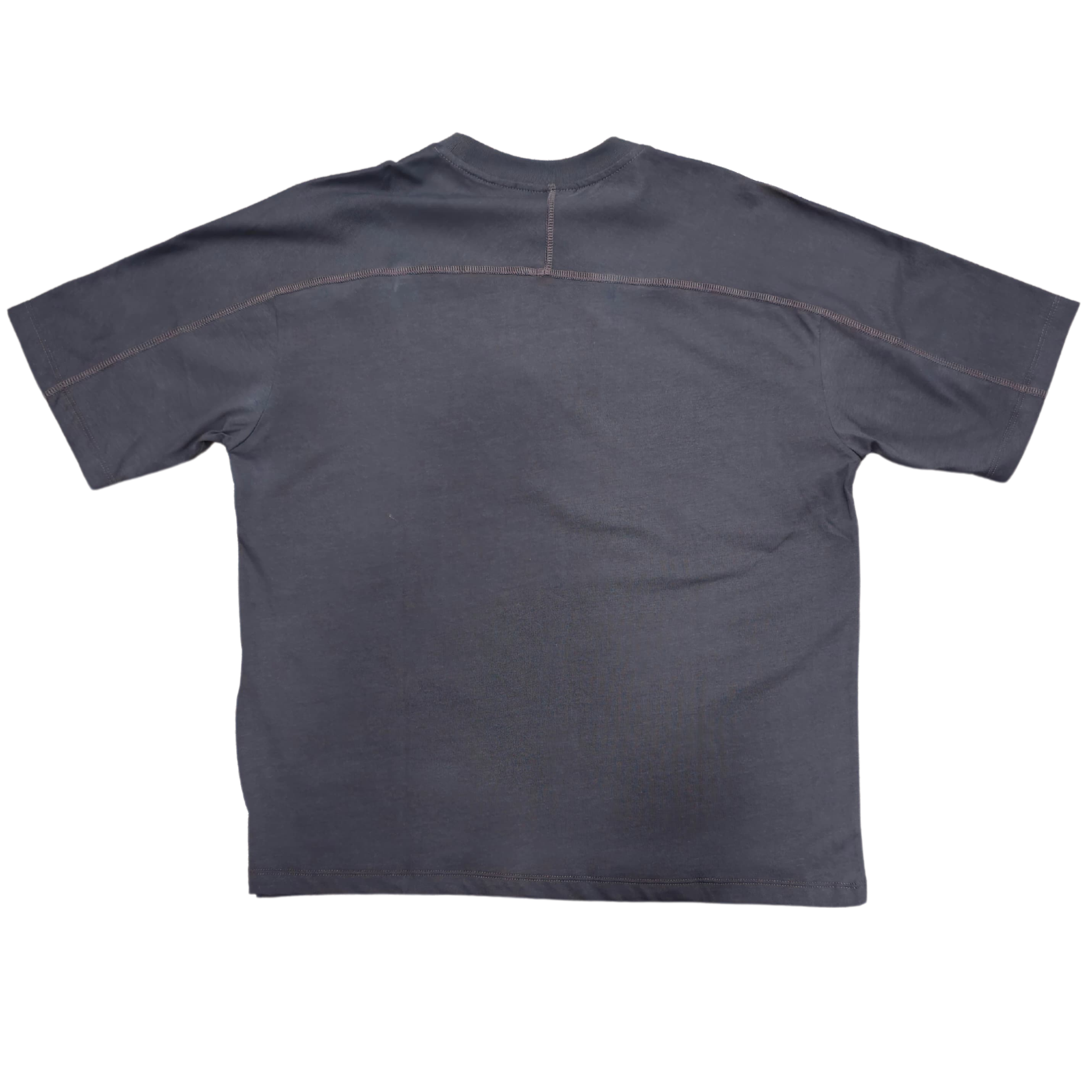 TEXT BOX BASIC TEE NAVY - COMME DES FUCKDOWN