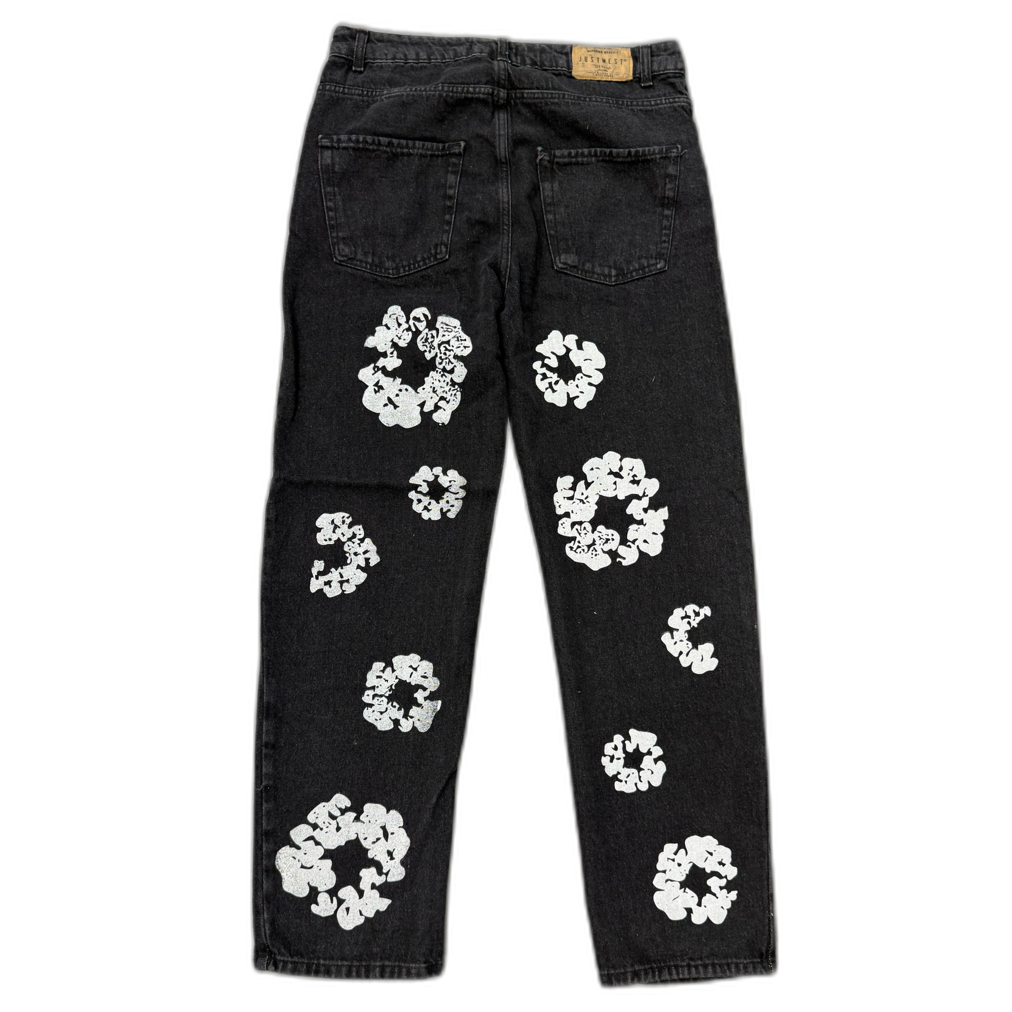 Black Jeans Mod. Deni* Tear*