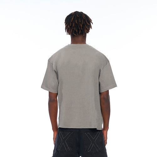 FRONT DESIGN T-SHIRT GREY - CROSSY STUDIOS