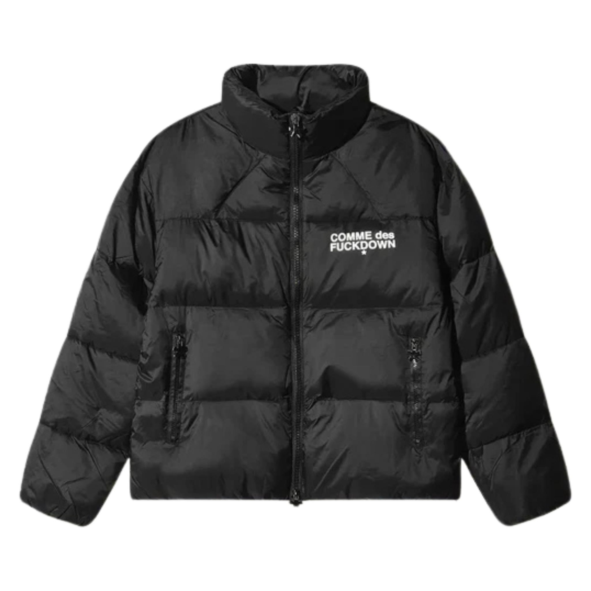 NYLON BOMBER BLACK - COMME DES FUCKDOWN