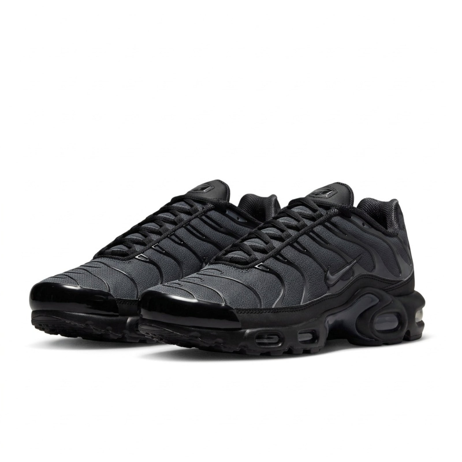 Nike Air Max Plus Black Metallic Silver (Women's)