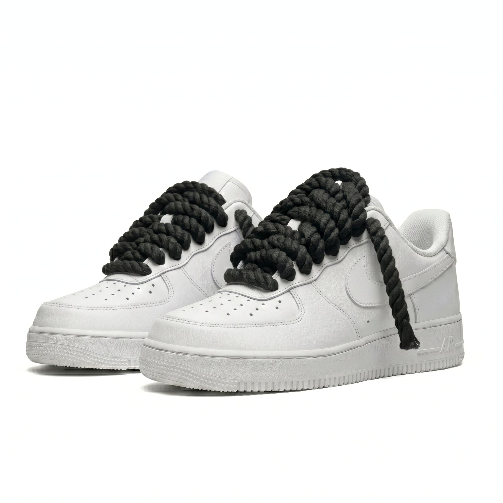 Air Force Custom Rope Laces Black