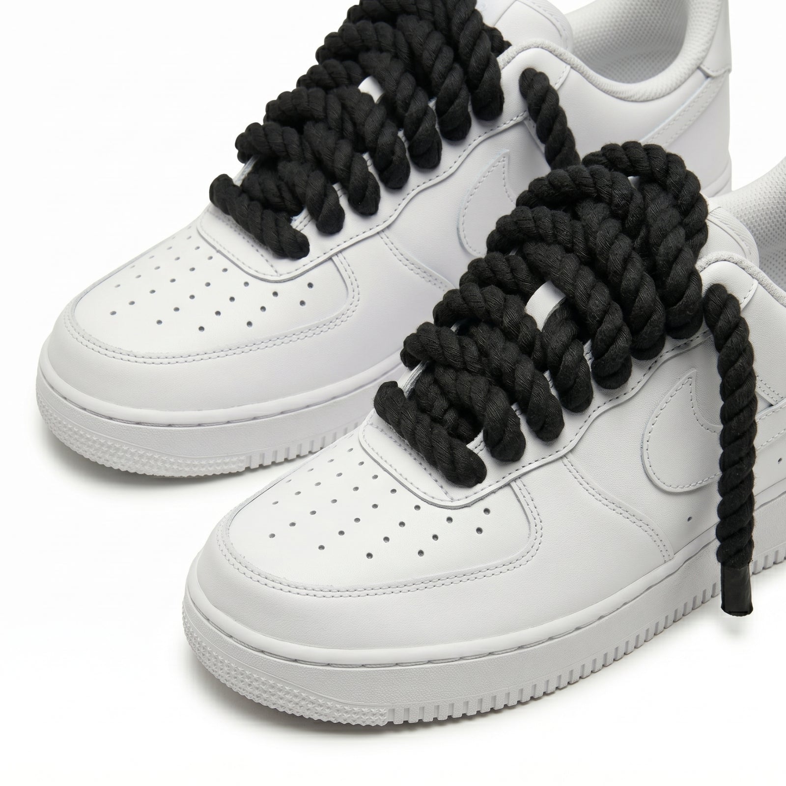 Air Force Custom Rope Laces Black