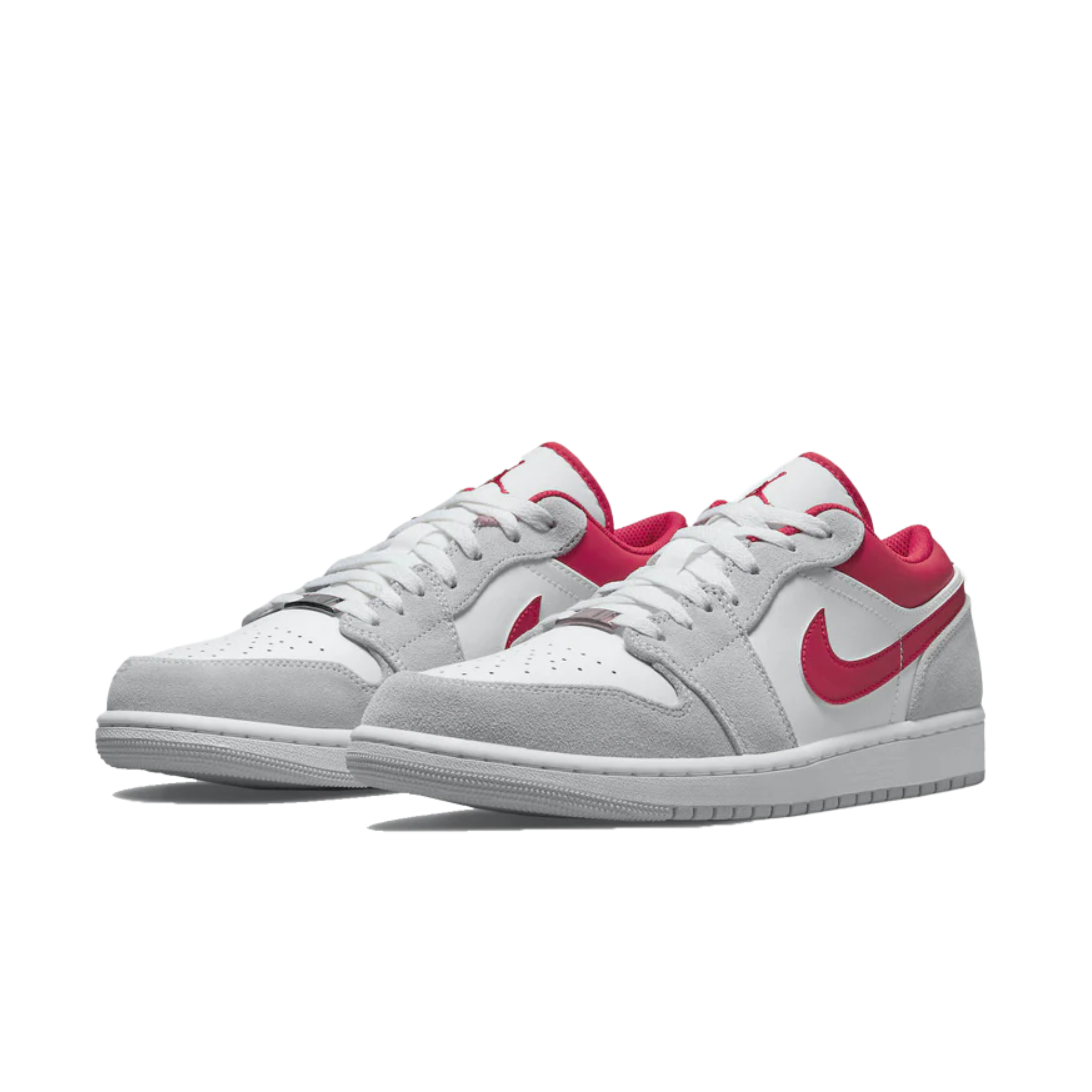 Jordan 1 Low Smoke Grey Gym Red