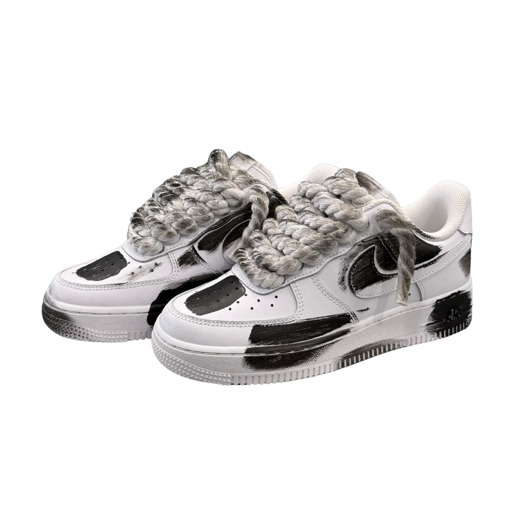 NIKE AIR FORCE 1 WHITE ROPE LACES LIMITED EDITION
