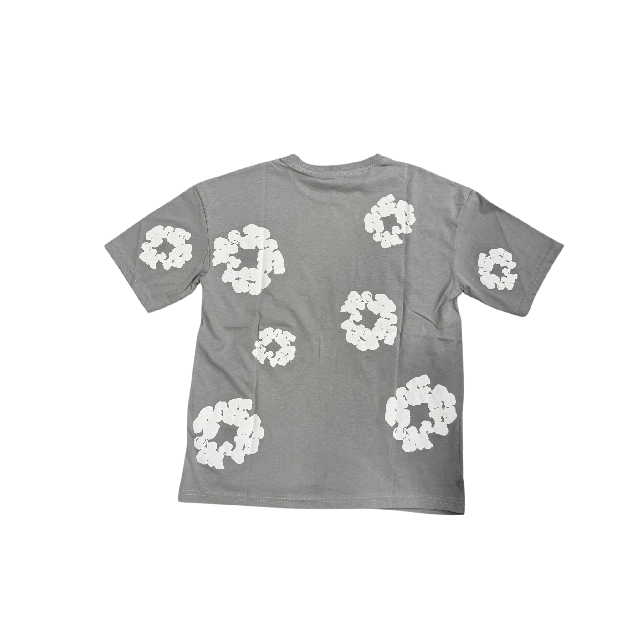 Deni* Tear* grey tee