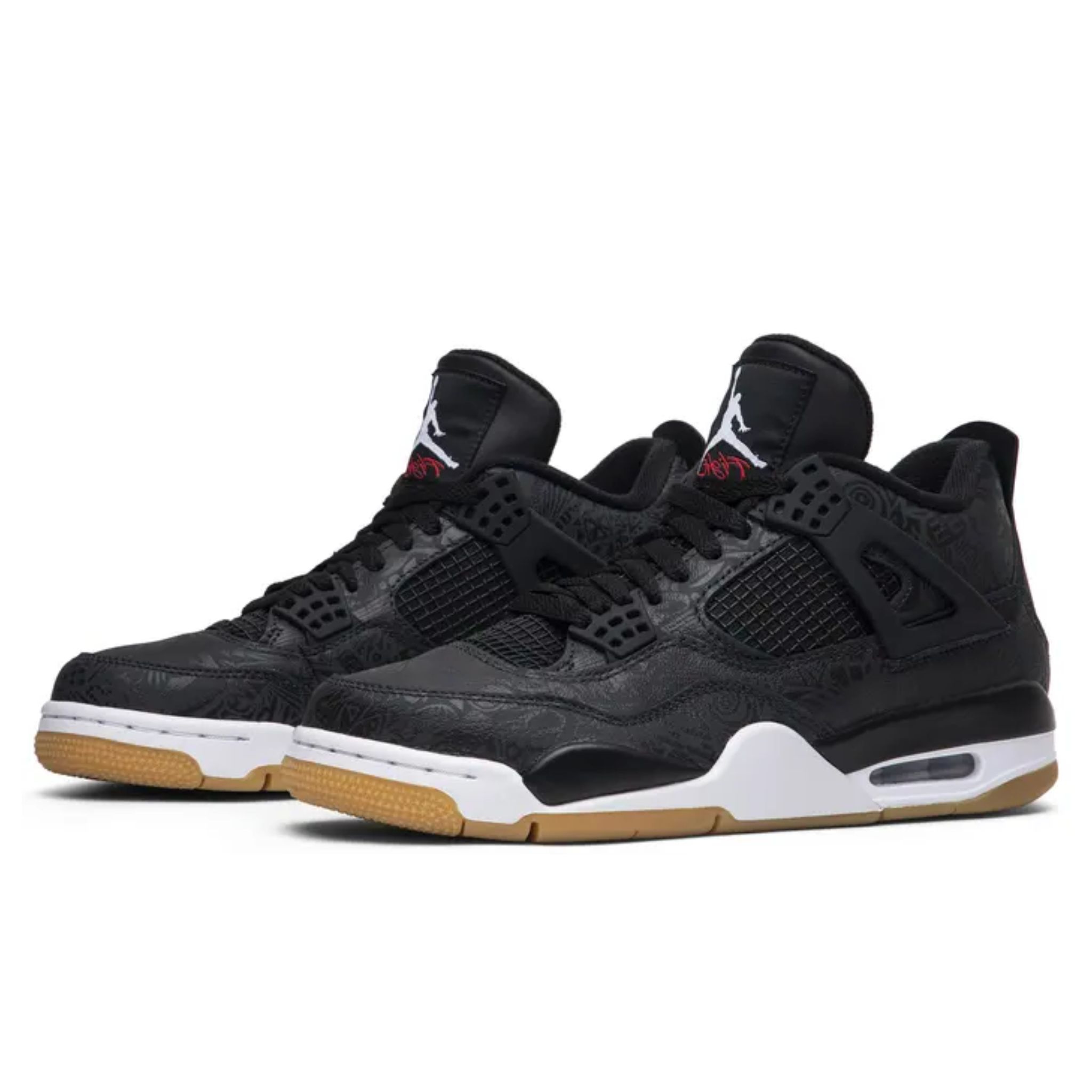Jordan 4 Retro Laser Black Gum