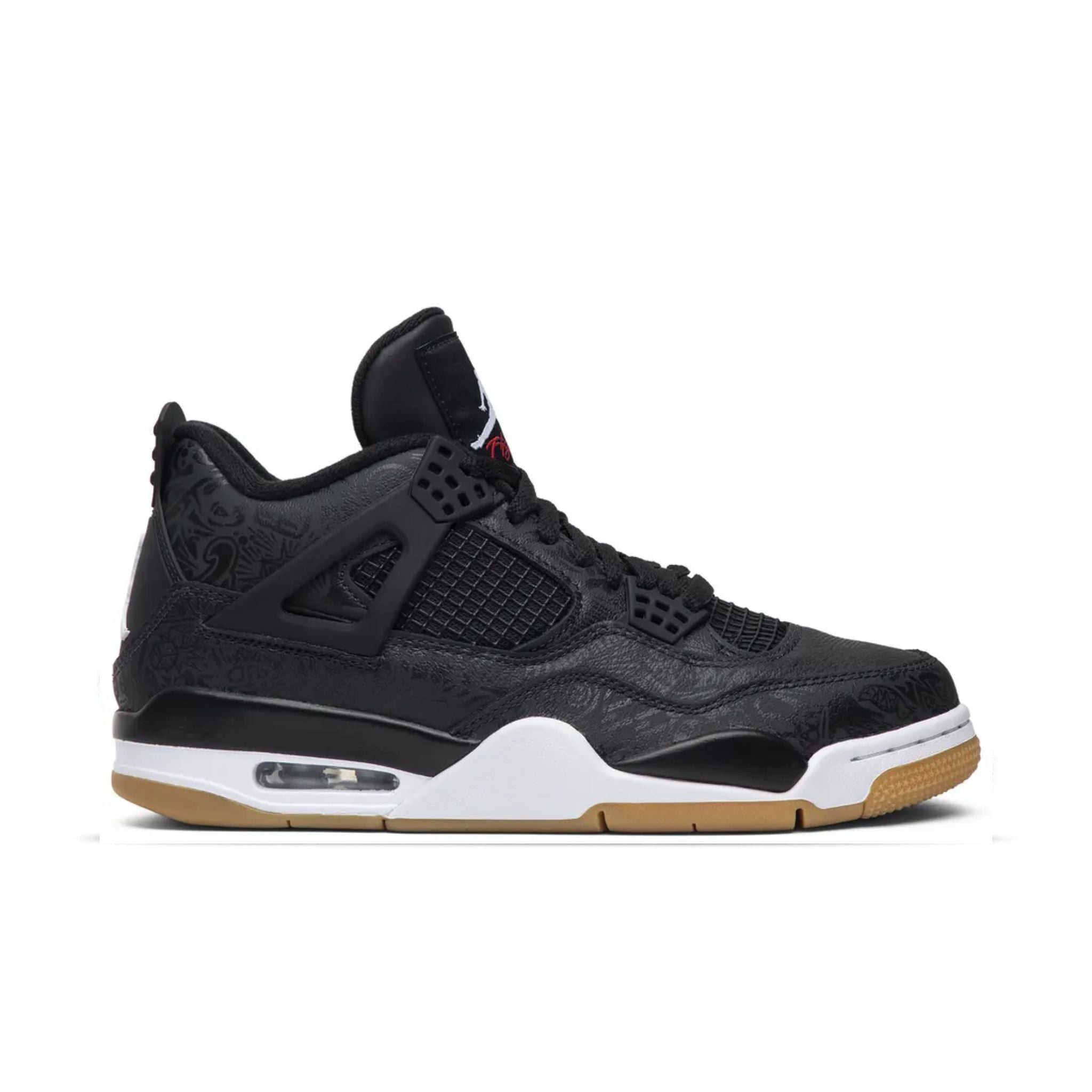 Jordan 4 Retro Laser Black Gum