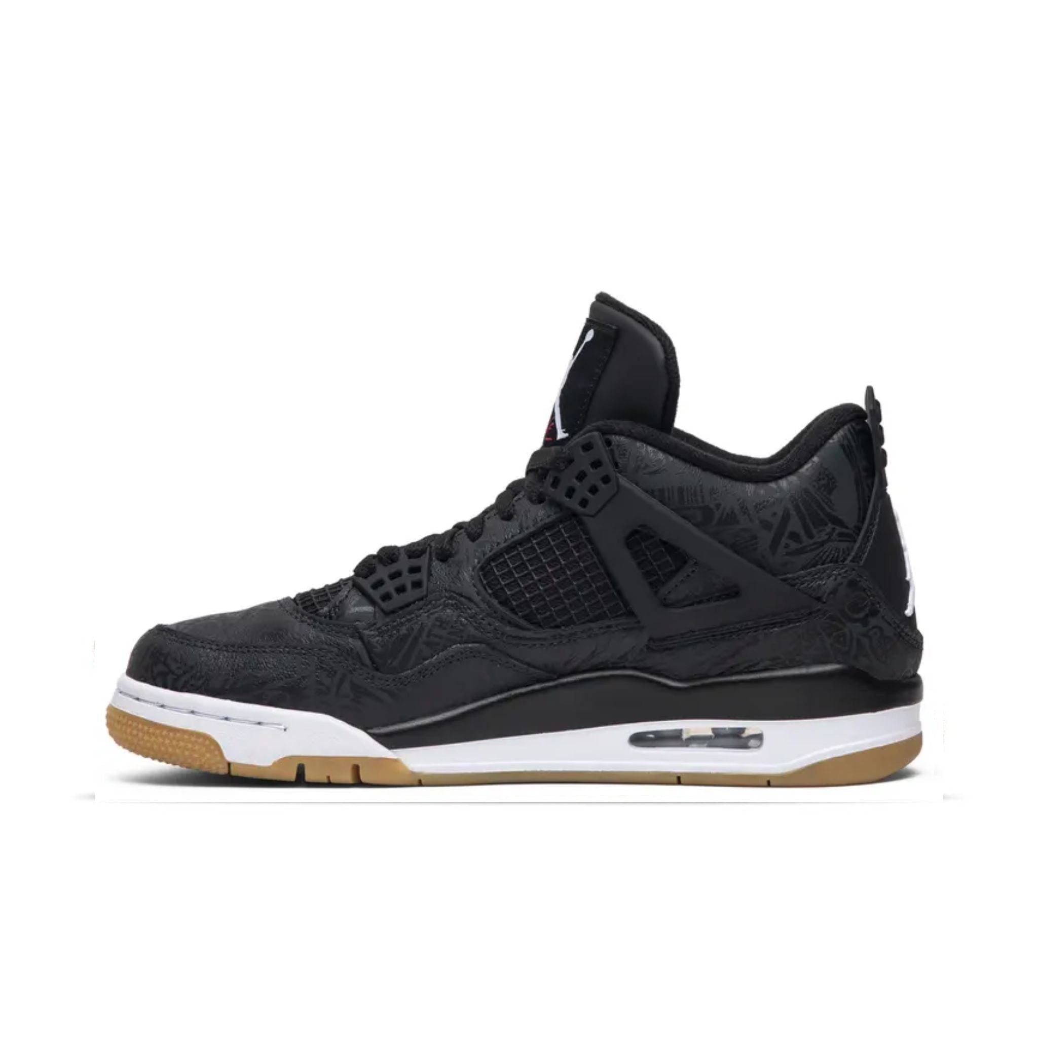 Jordan 4 Retro Laser Black Gum