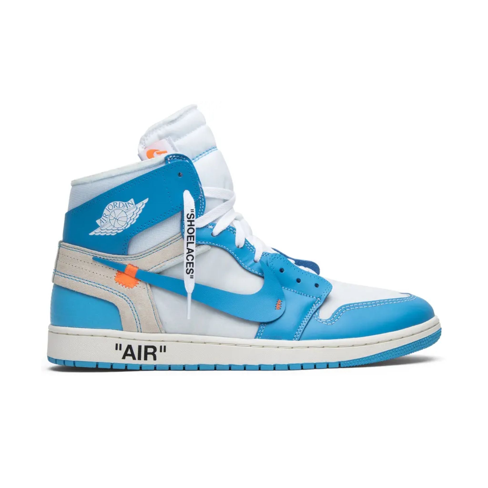 Air Jordan 1 Retro High Off-White University Blue UNC