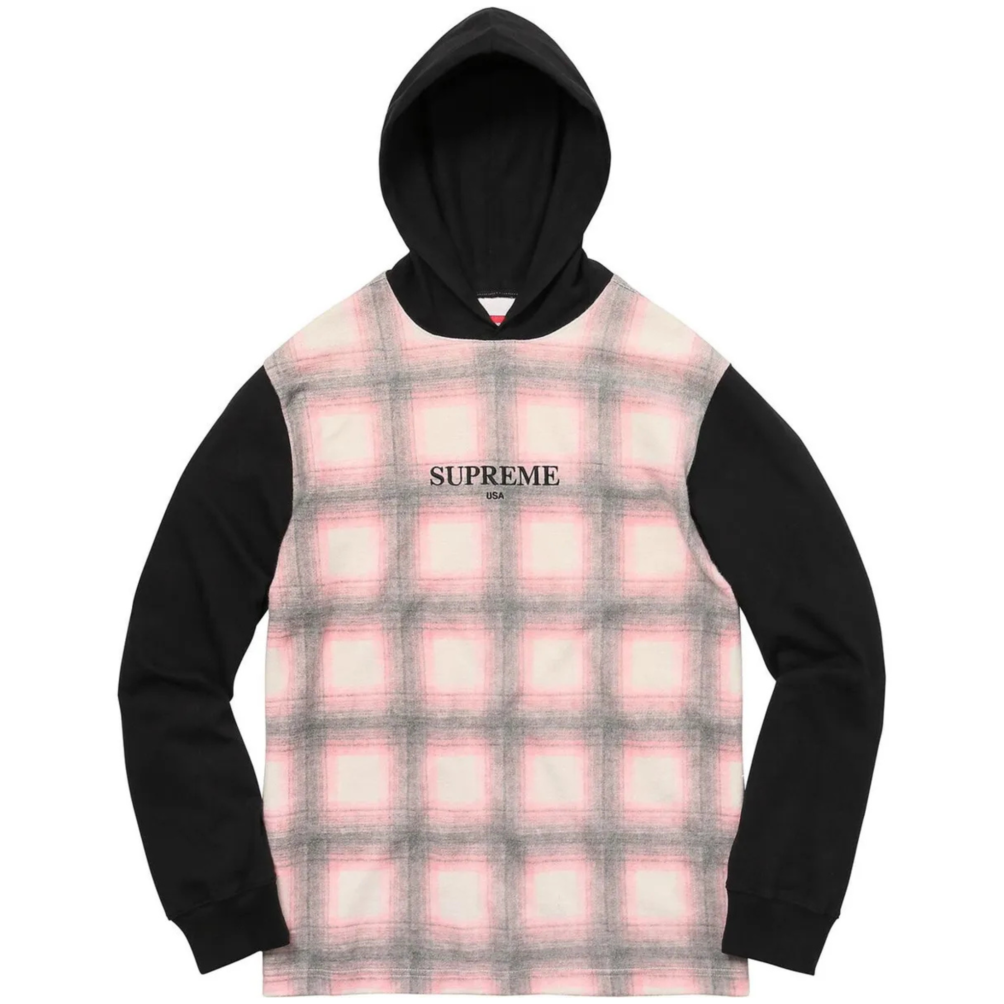SHADOW PLAID HOODED - SUPREME