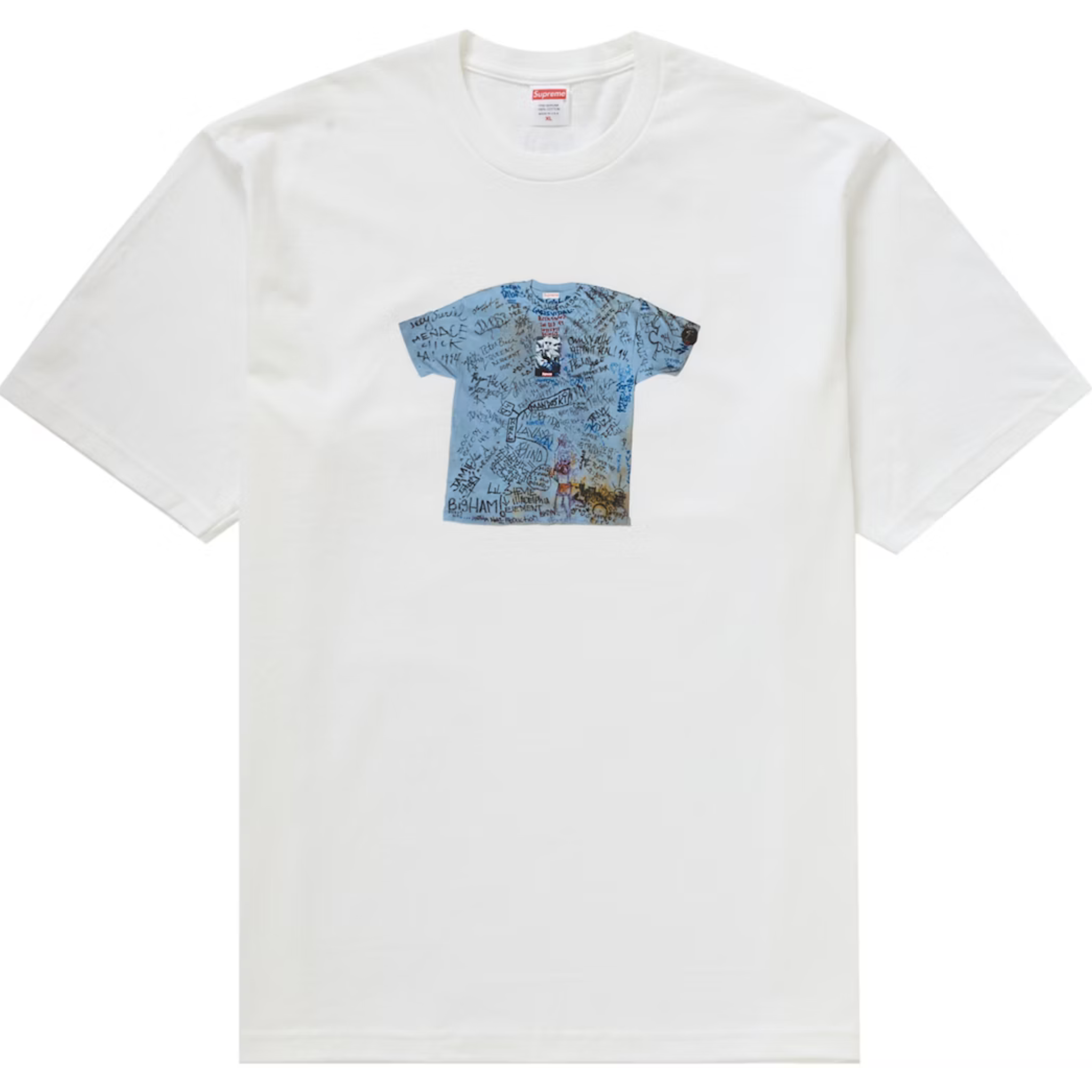 30TH ANNIVERSARY FIRST TEE WHITE - SUPREME
