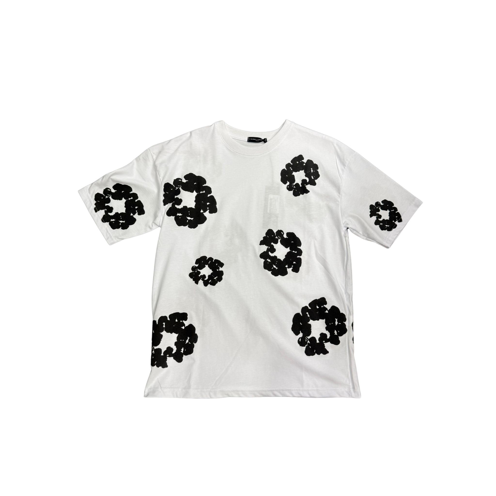 Deni* Tear* white tee