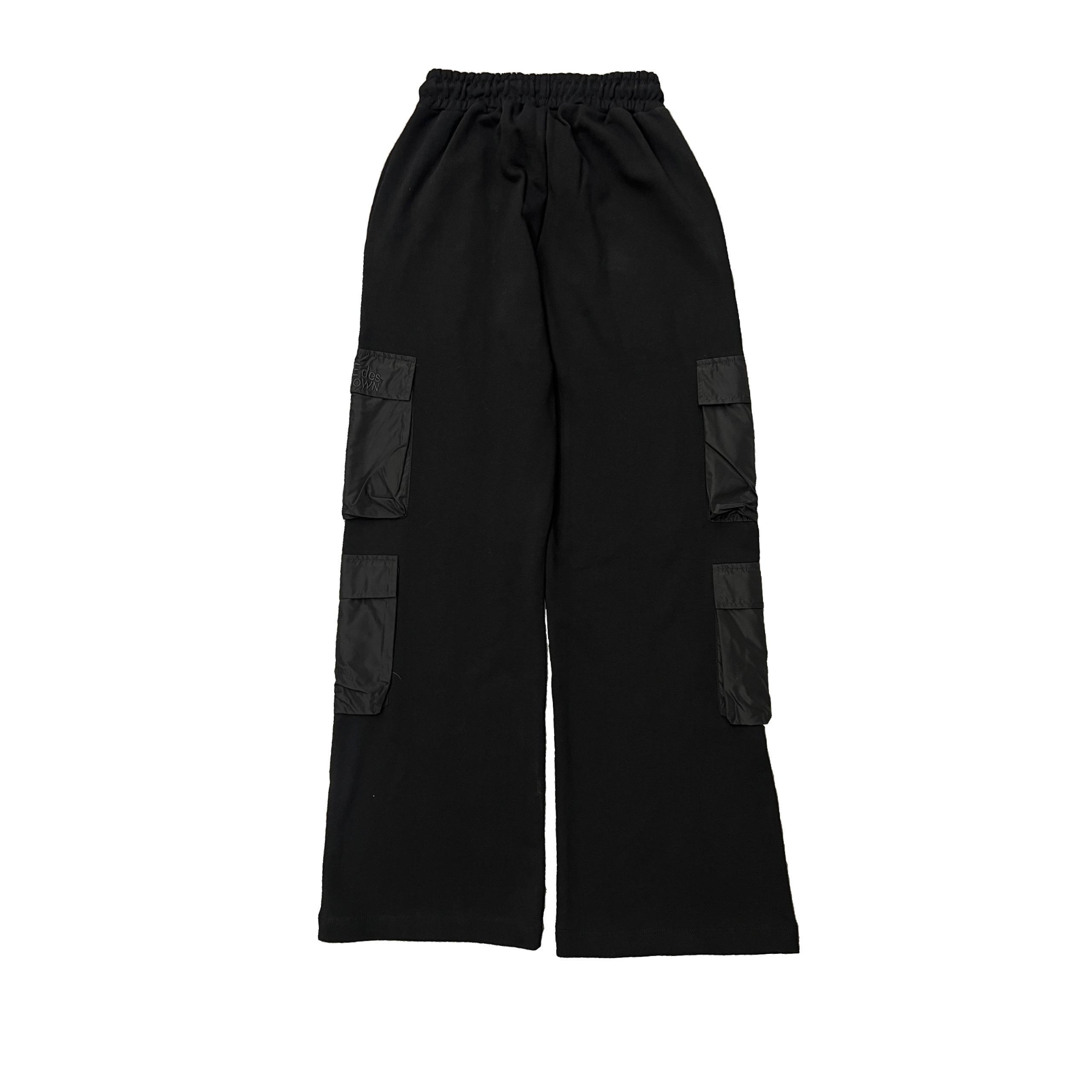 BLACK CARGO SWEATPANTS- COMME DES FUCKDOWN