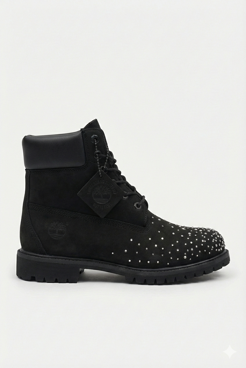 Timberland Premium Black Pearls Custom