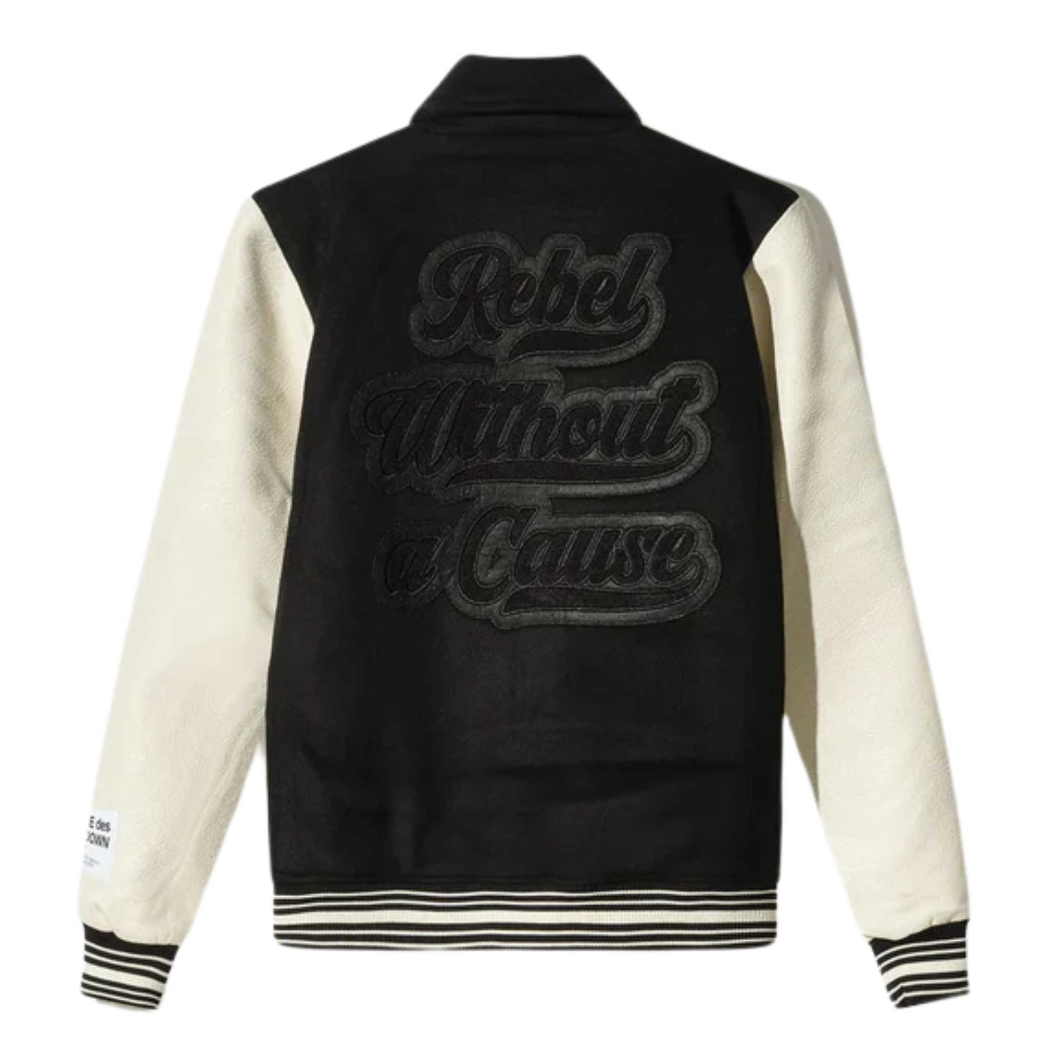 VARSITY JACKET BLACK - COMME DES FUCKDOWN
