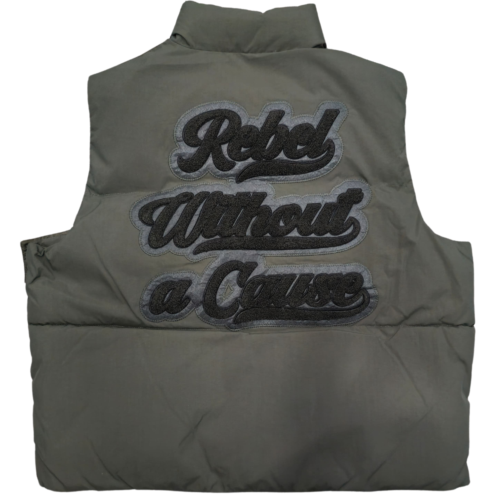SLEEVELESS URBAN JACKET GREEN - COMME DES FUCKDOWN