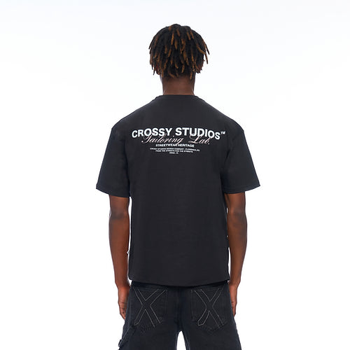 TAILORING LAB T-SHIRT BLACK - CROSSY STUDIOS