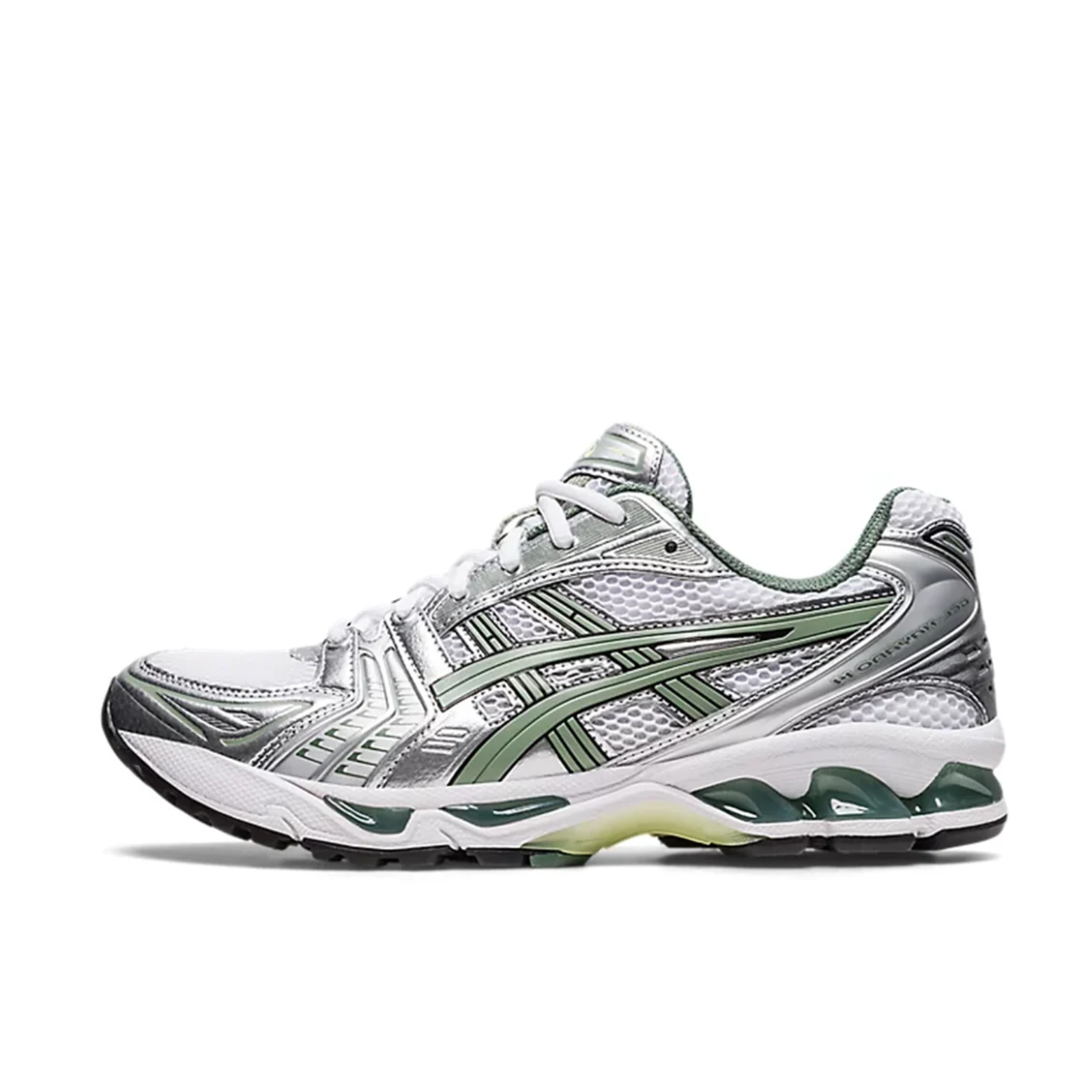 ASICS Gel-Kayano 14 White Pure Silver Slate Grey Sage