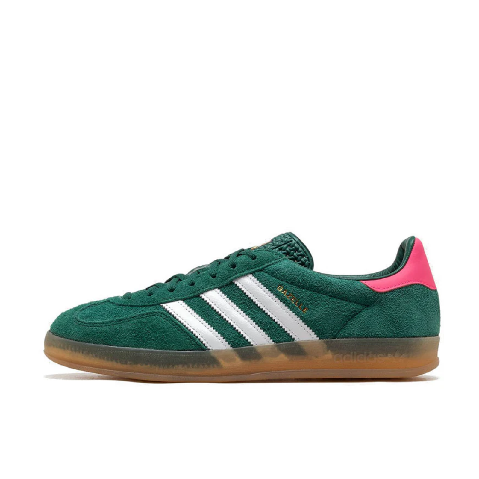 adidas Gazelle Indoor Collegiate Green Lucid Pink (W)