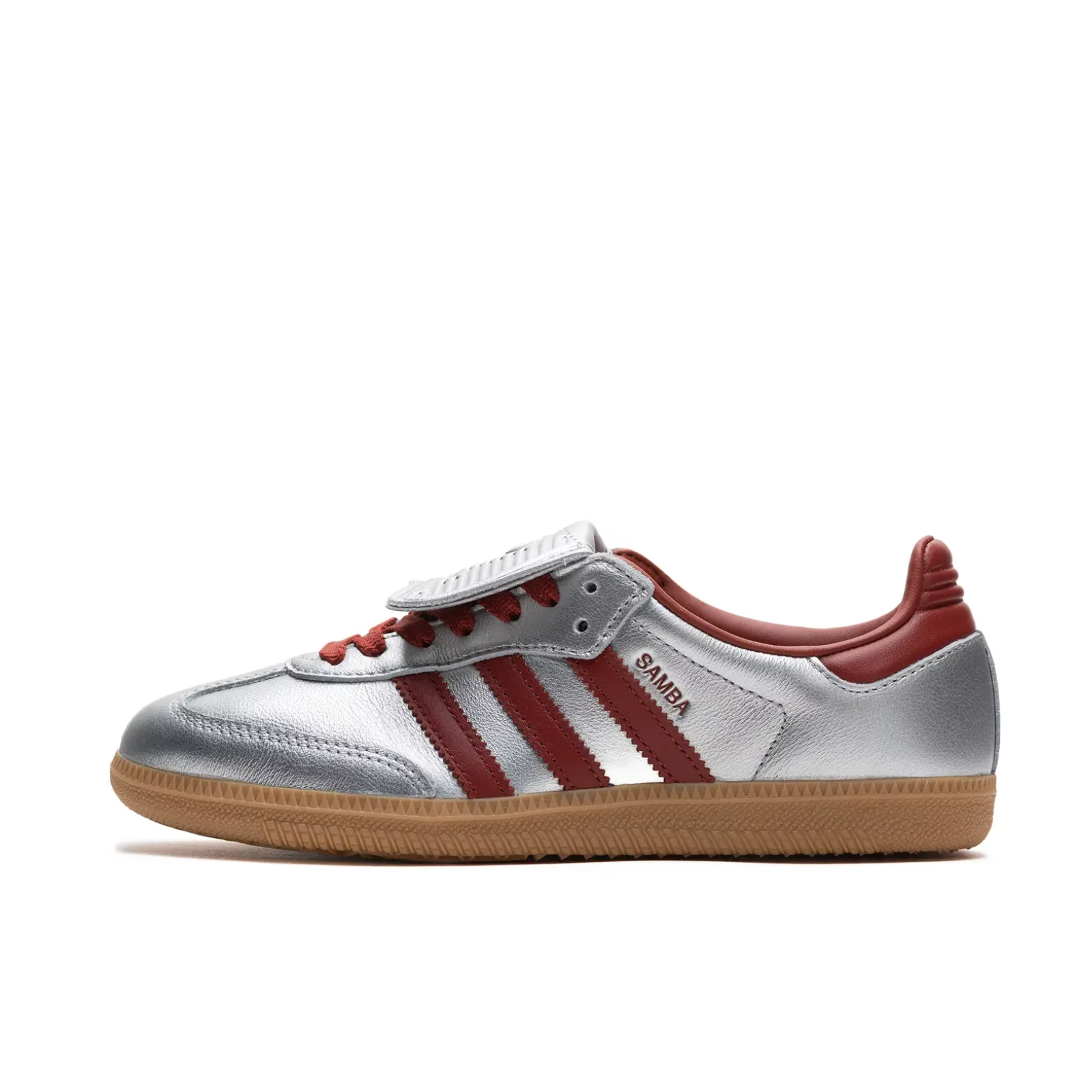Adidas Samba LT W "Silver Metallic Preloved Ruby"