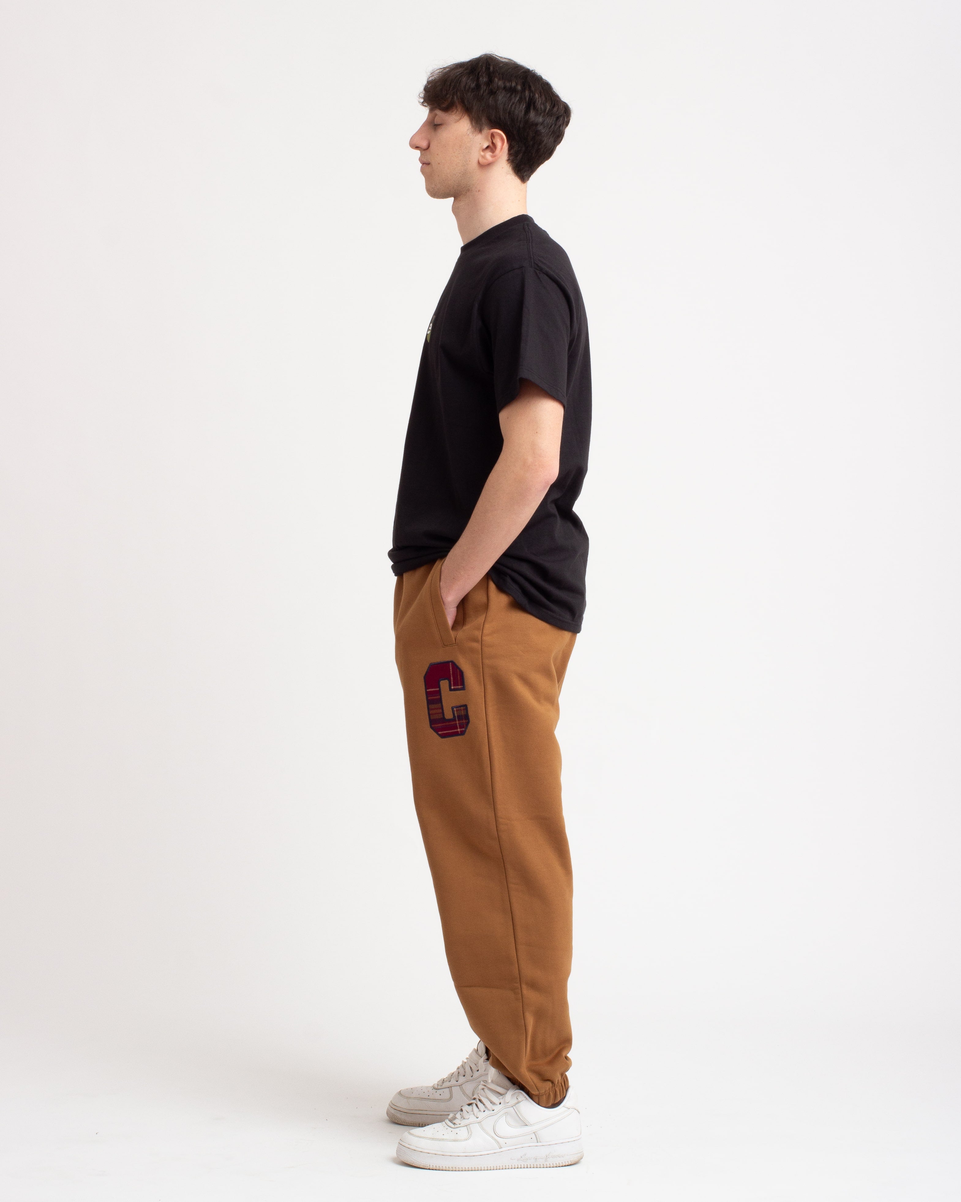 WILES SWEAT PANTS HAMILTON BROWN - CARHARTT WIP