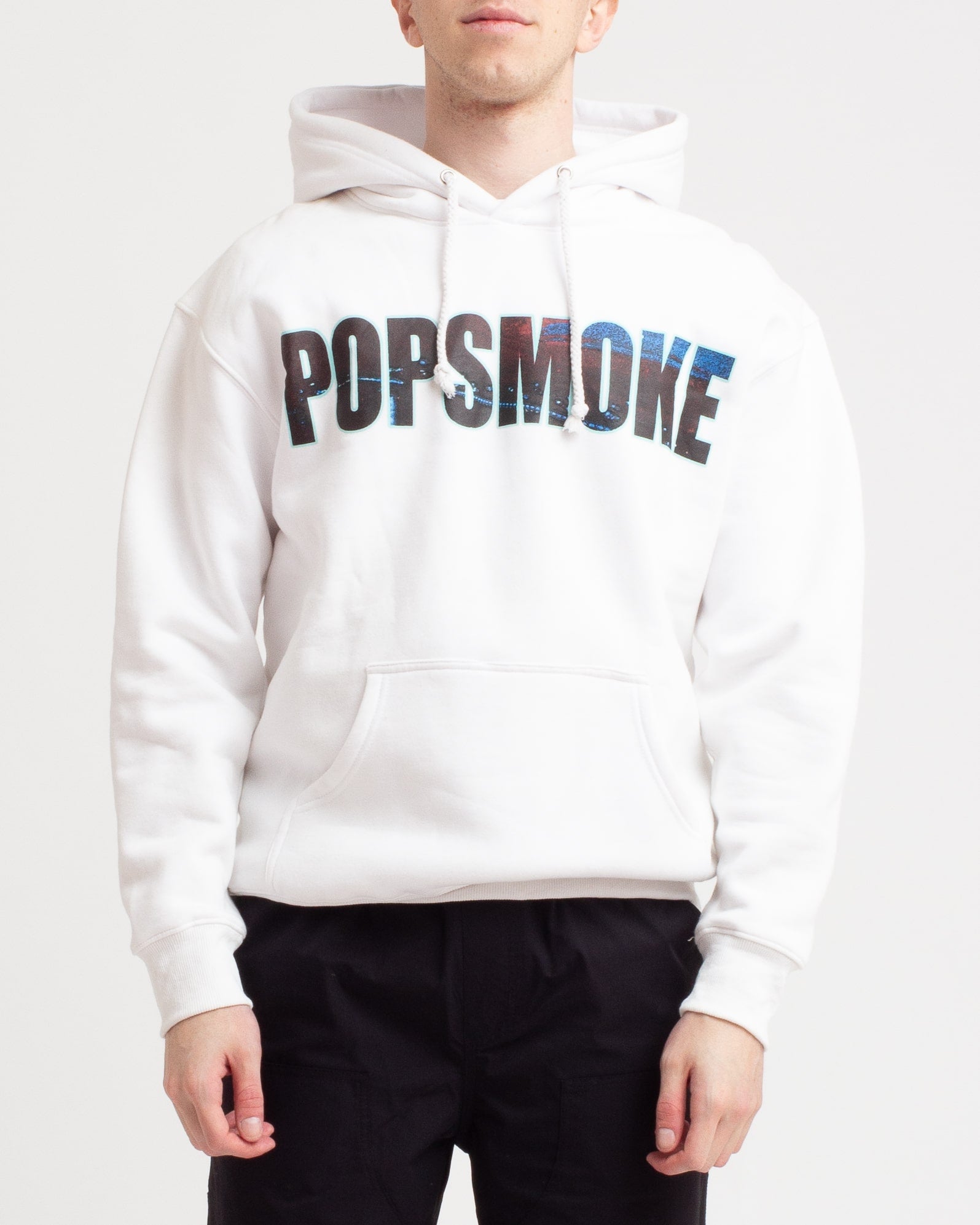 Vlone Pop Smoke "The Woo" Hoodie White
