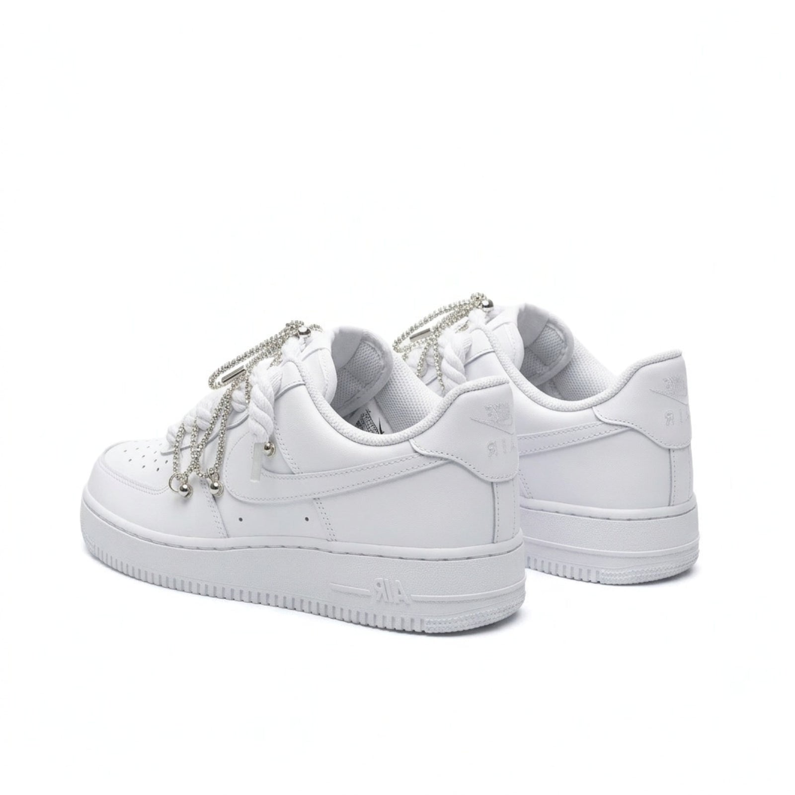Nike Air Force Rope Laces Swarovski Cristal