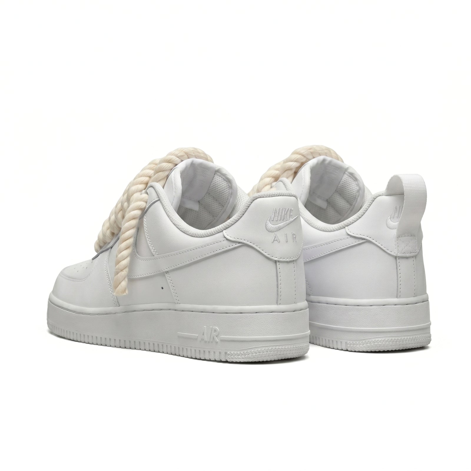Air Force Custom Rope Laces Beige