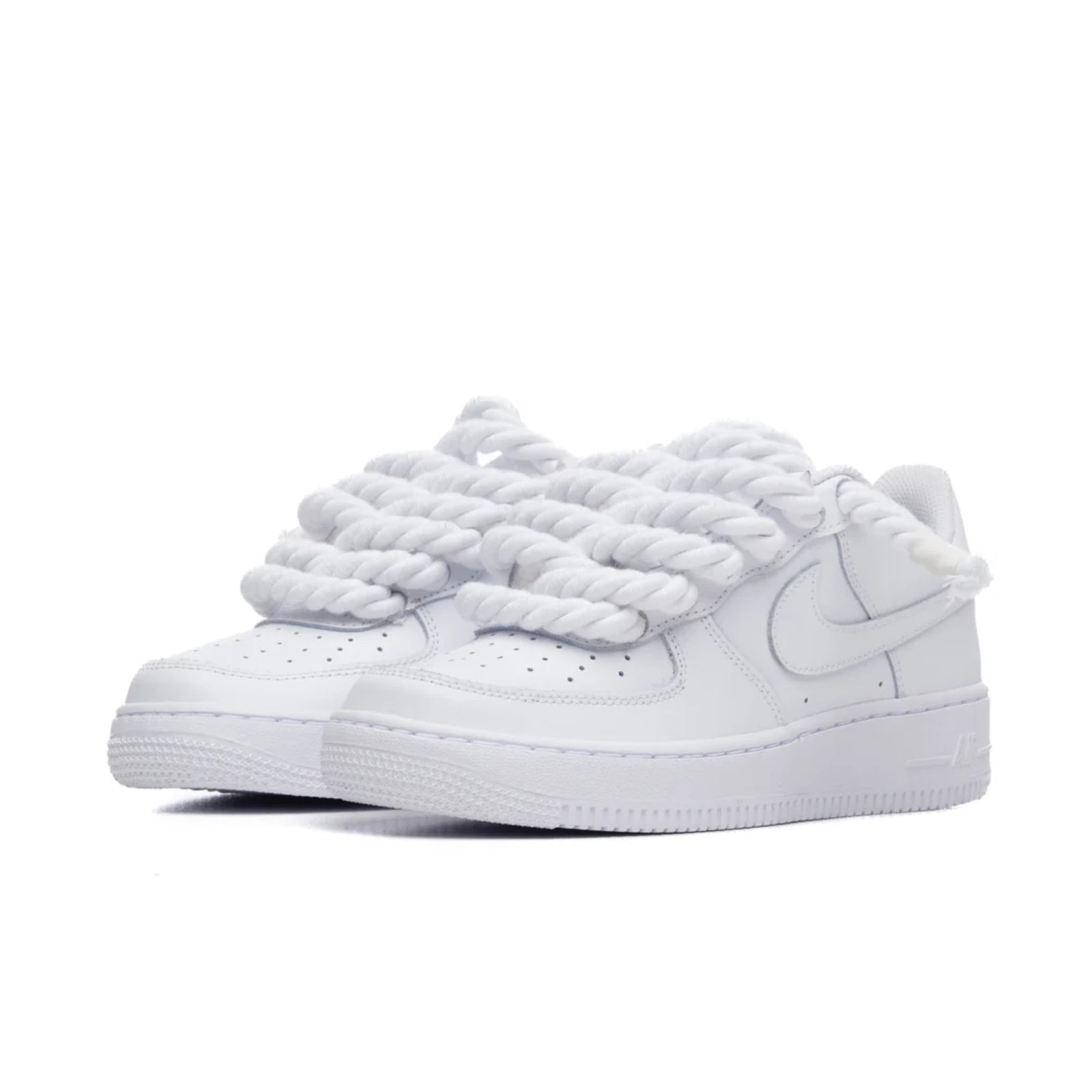 Nike Air Force Rope Laces White