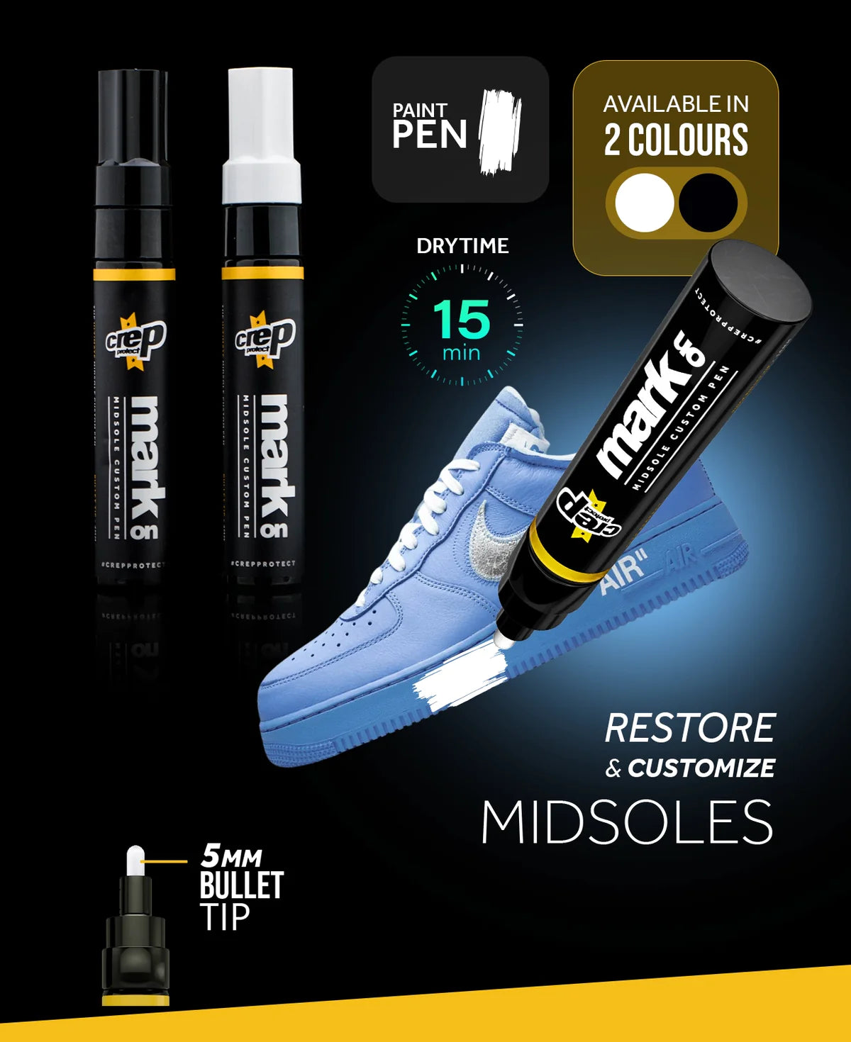 WHITE MARKER - CREP PROTECT