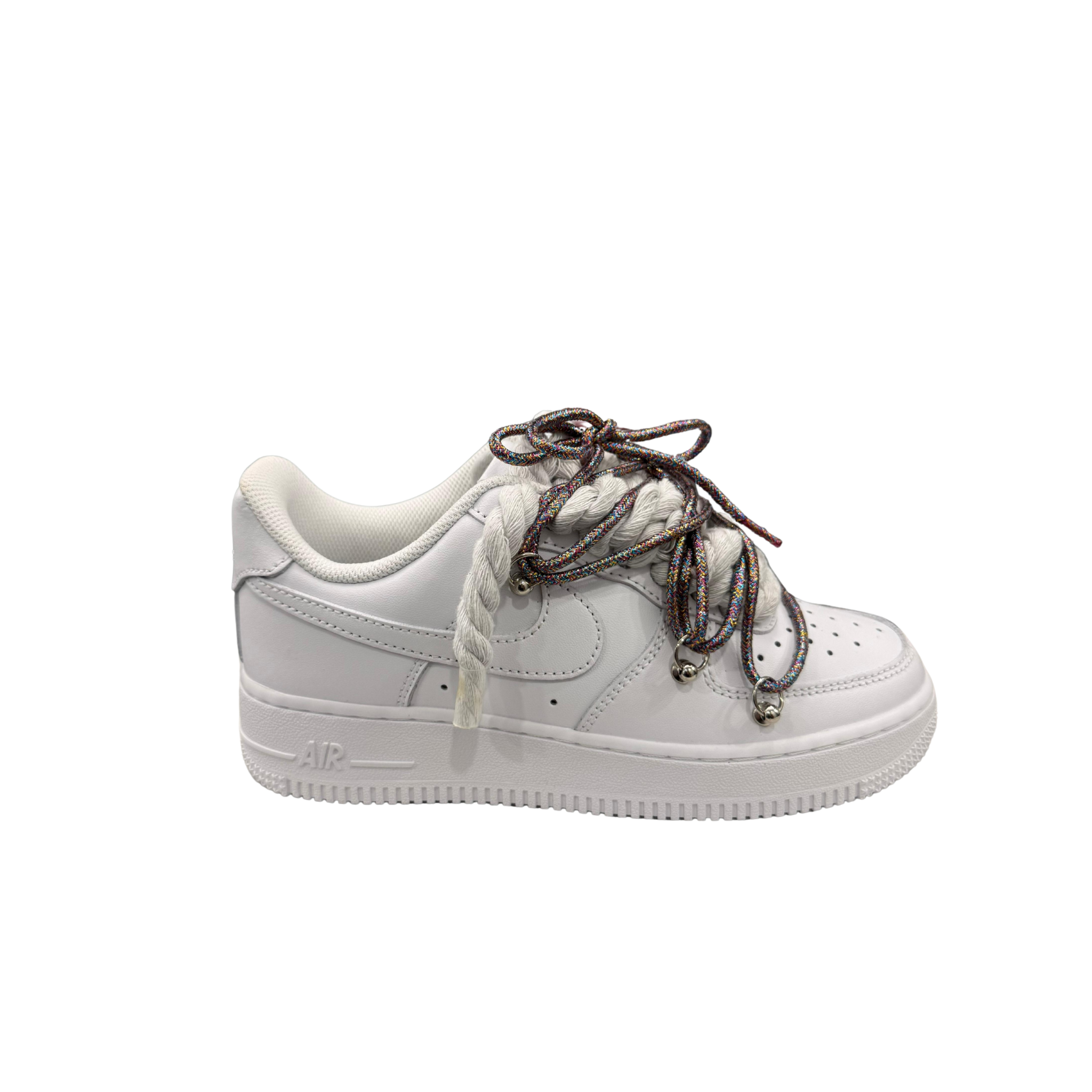 AIR FORCE 1 ROPE LACES WHITE MOD OF* Gold