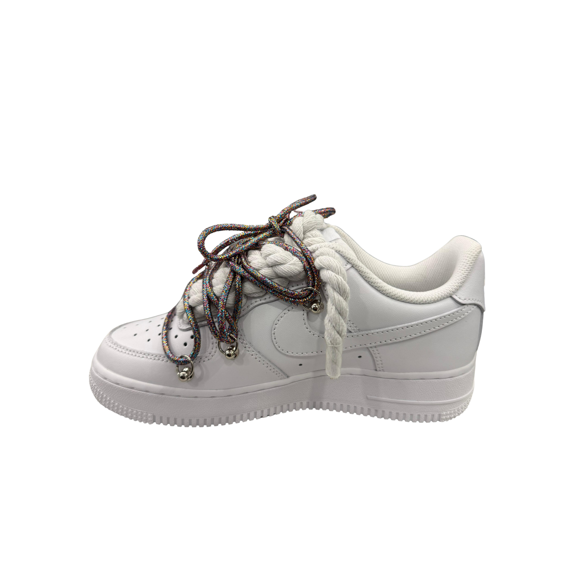 AIR FORCE 1 ROPE LACES WHITE MOD OF* Gold