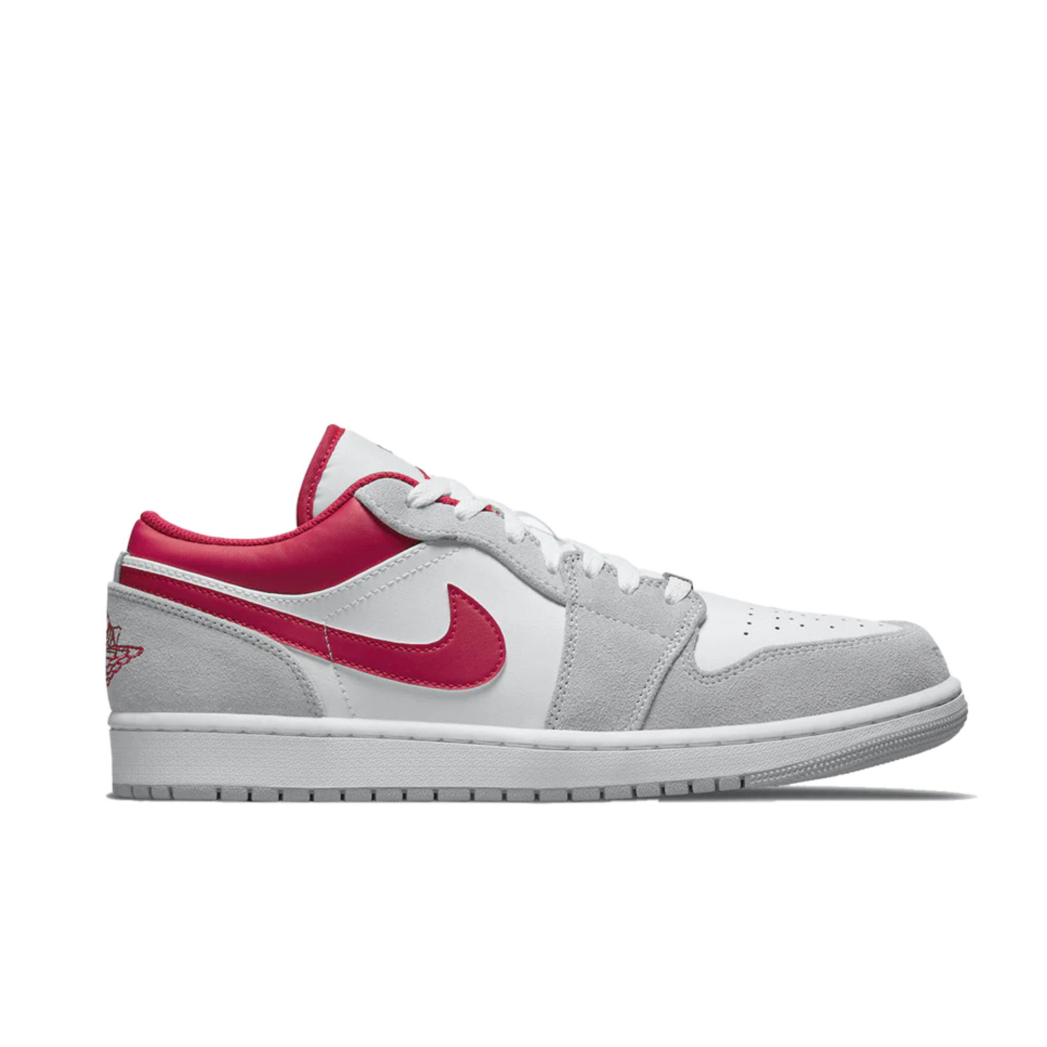 Jordan 1 Low Smoke Grey Gym Red
