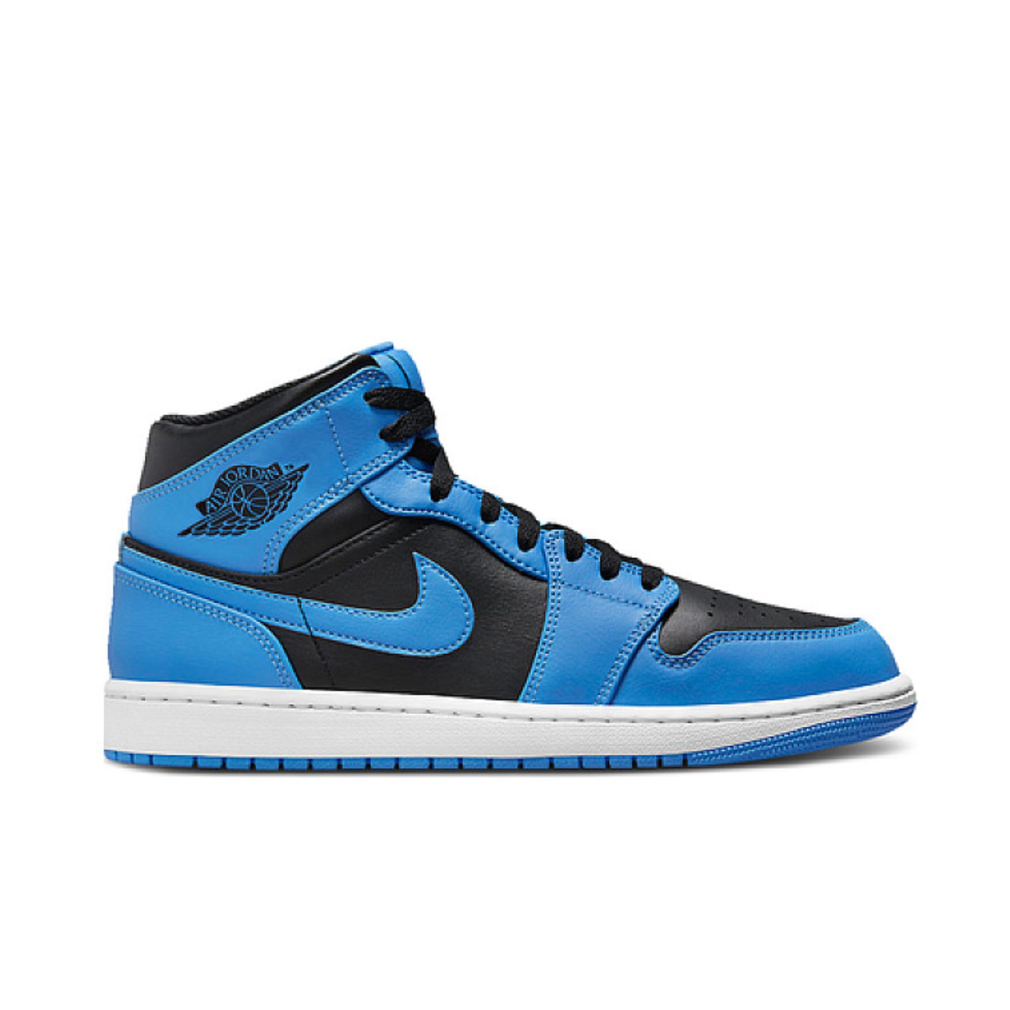 Jordan 1 Mid University Blue Black