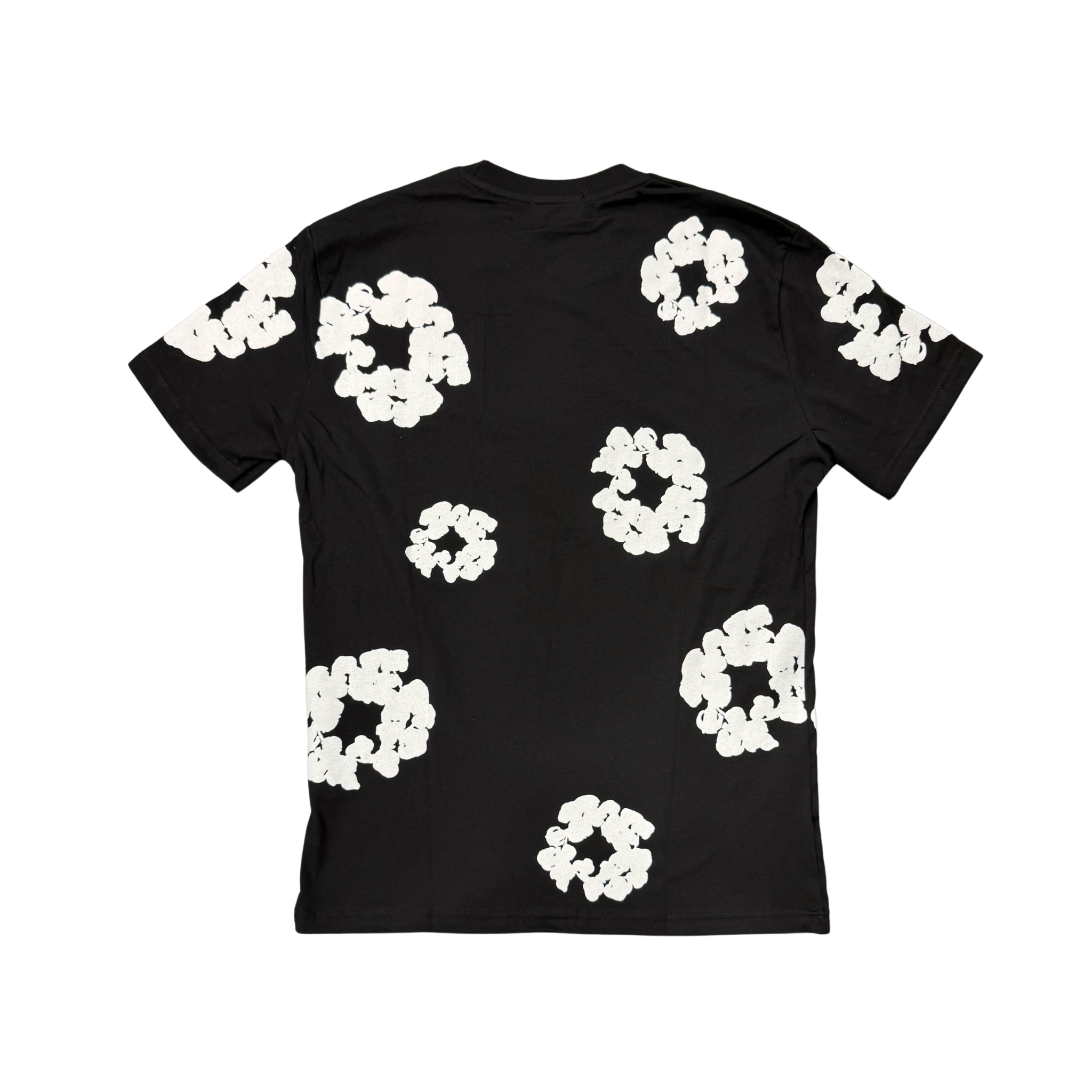 Deni* Tear* black tee