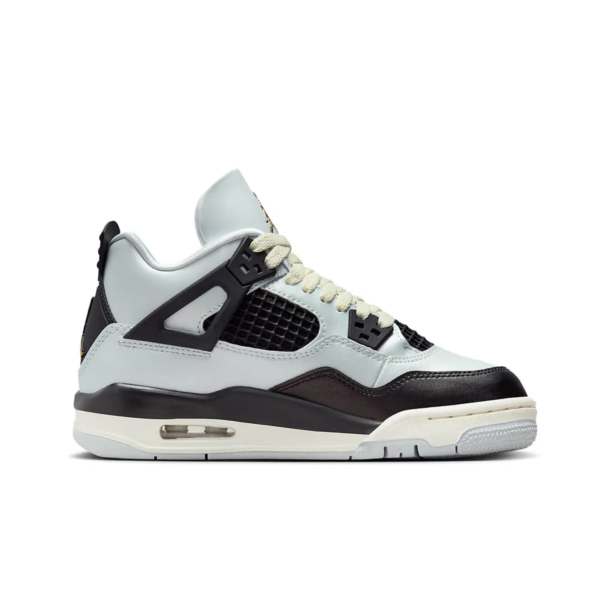Jordan 4 Platinum Gold