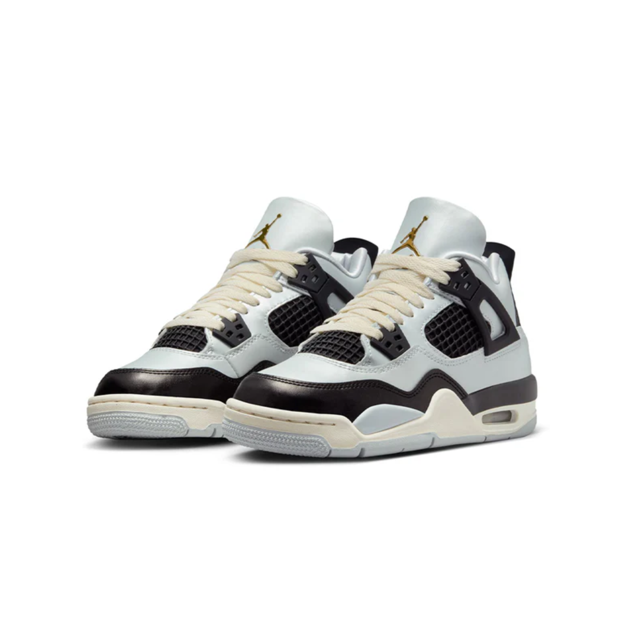 Jordan 4 Platinum Gold