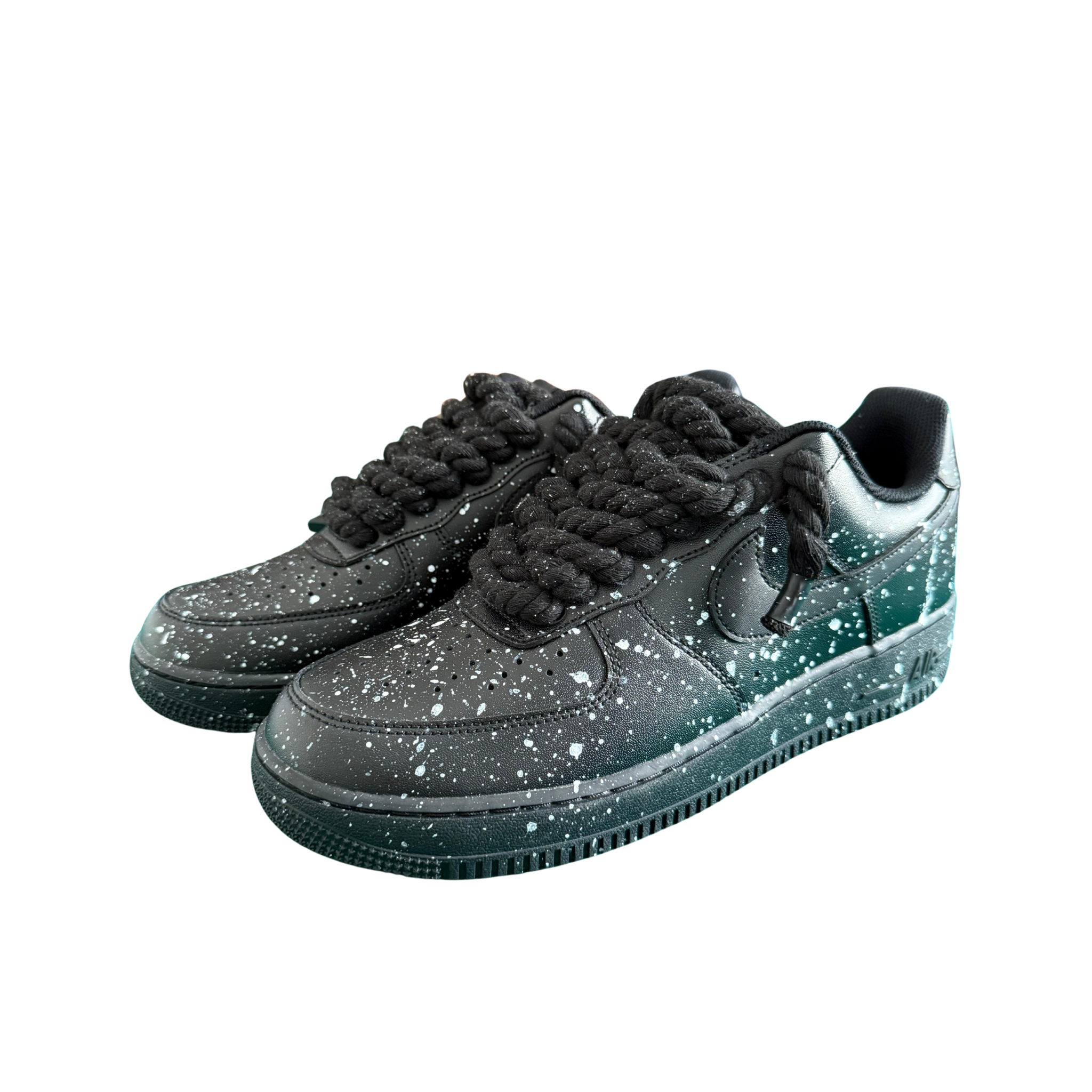 NIKE AIR FORCE 1 LIMITED EDITION GREEN BLACK FLARE
