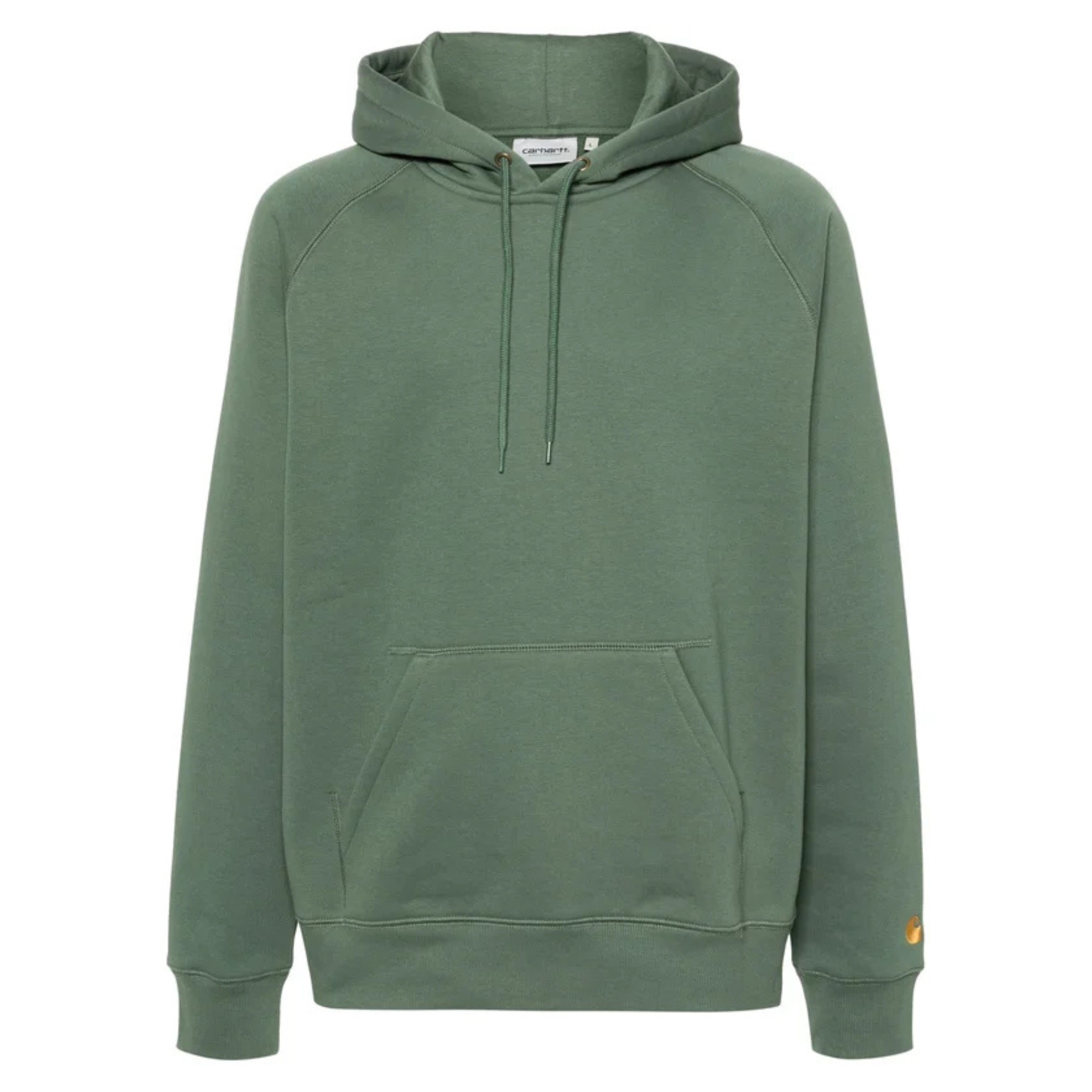 HOODED CHASE SWEAT GREEN  - CARHARTT WIP