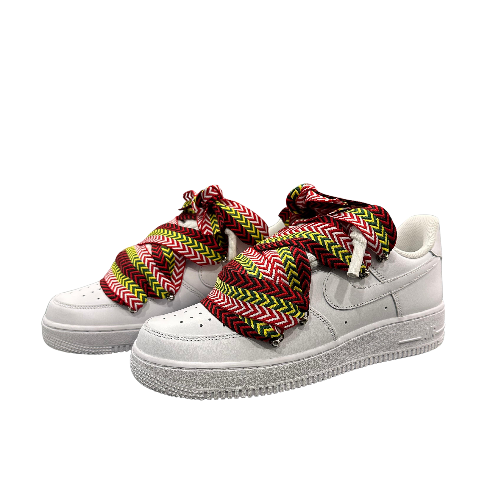 AIR FORCE 1 ROPE LACES WHITE MOD LANV*