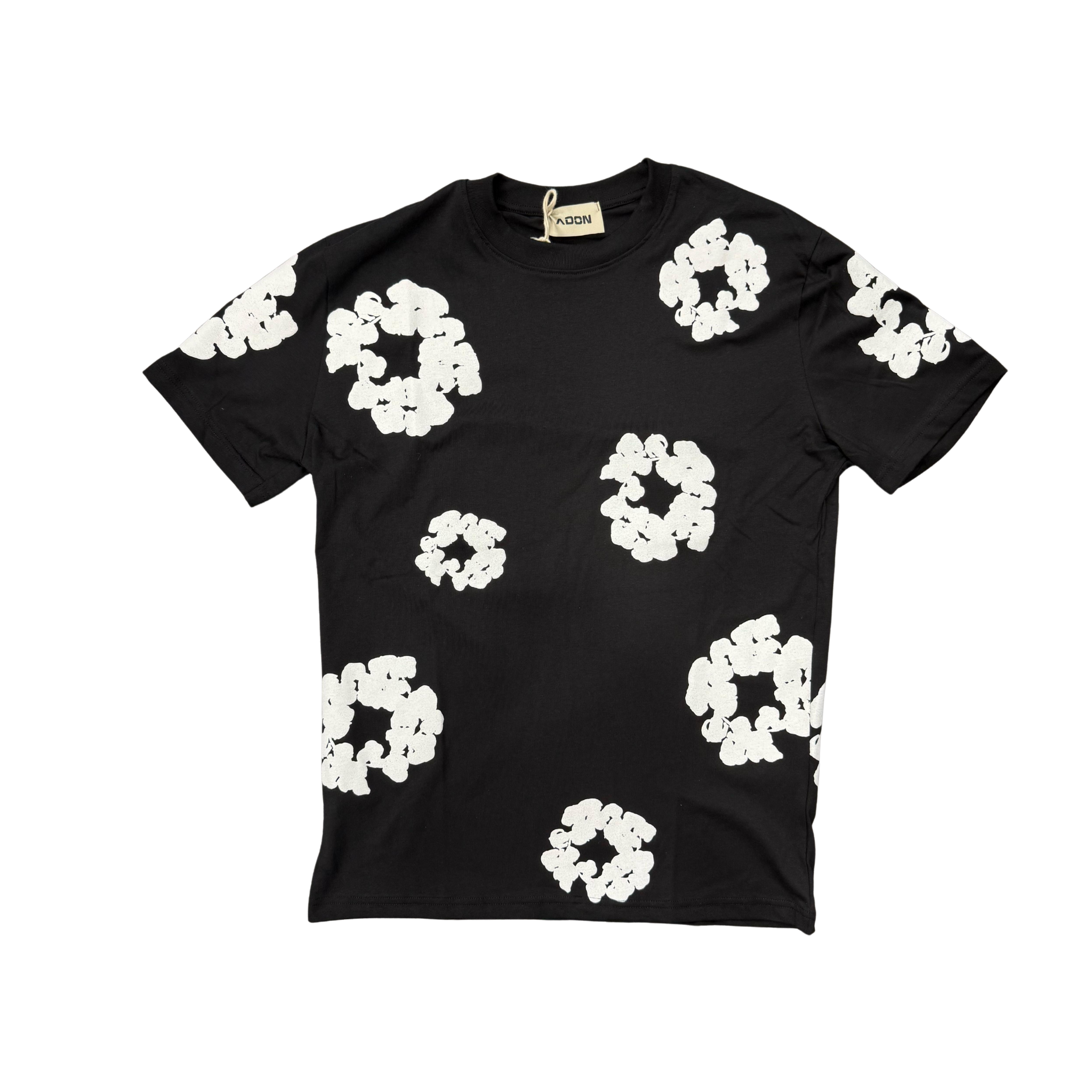 Deni* Tear* black tee