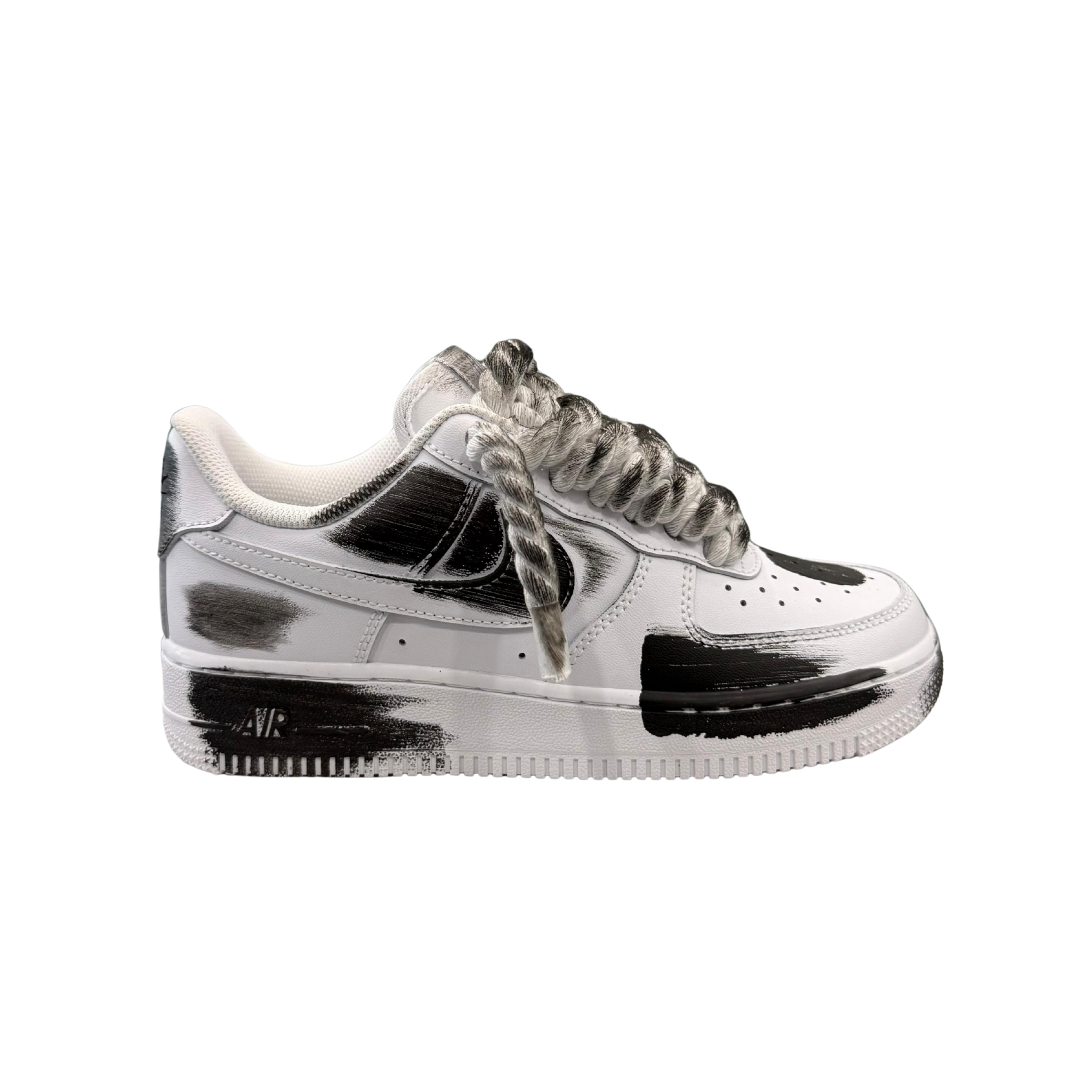 NIKE AIR FORCE 1 WHITE ROPE LACES LIMITED EDITION