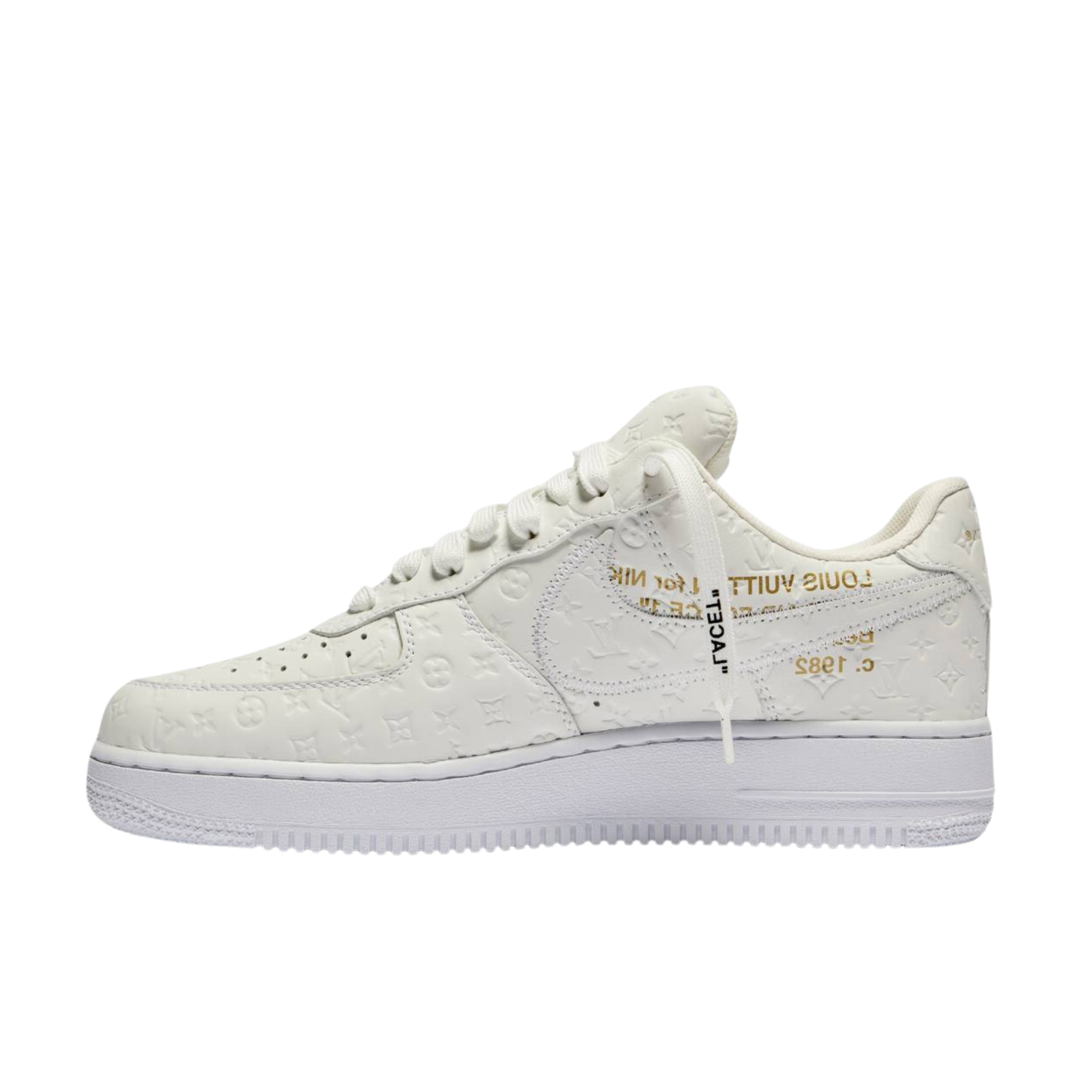 Louis Vuitton Nike Air Force 1 White Low by Virgil Abloh