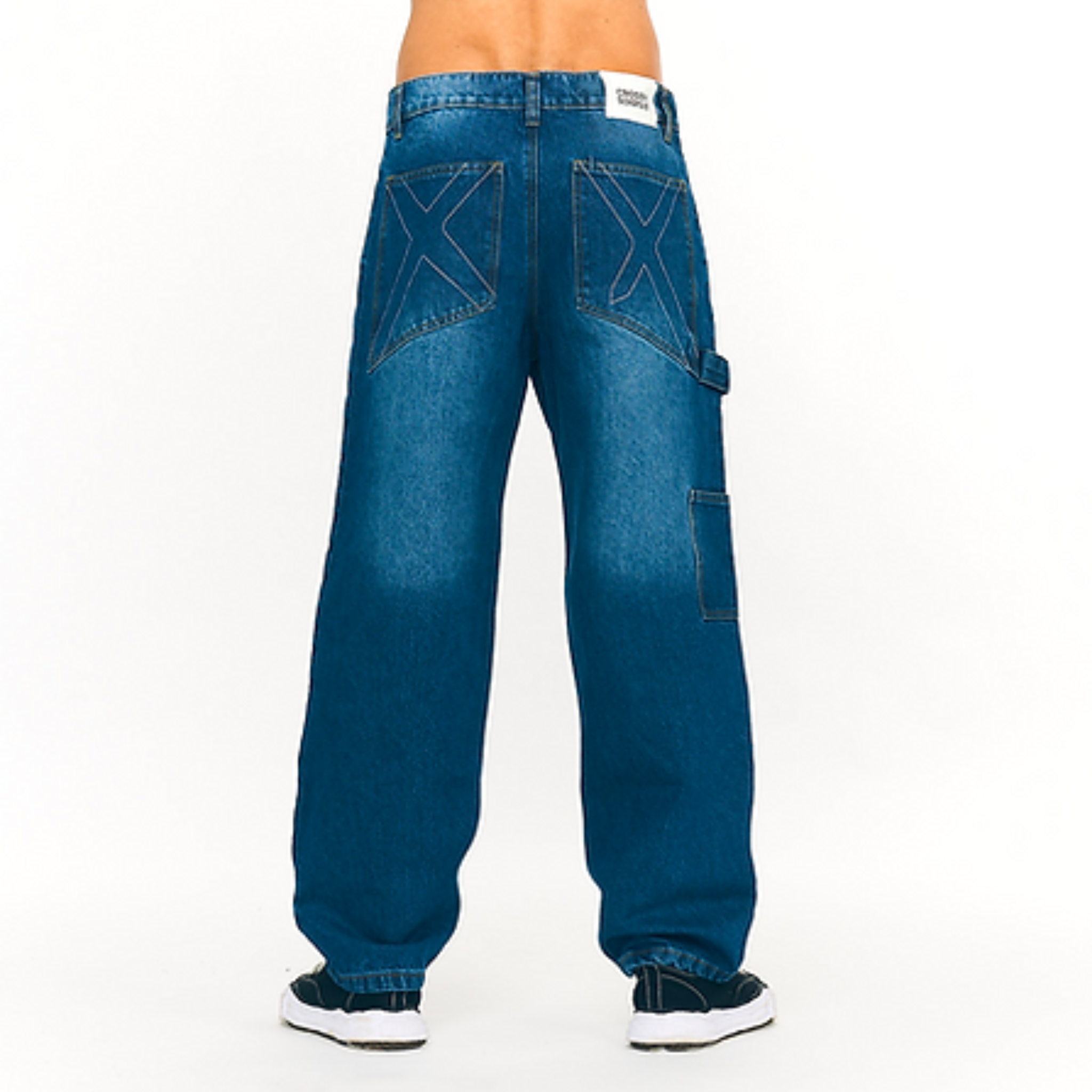 BLUE CARPENTER JEANS - CROSSY STUDIOS