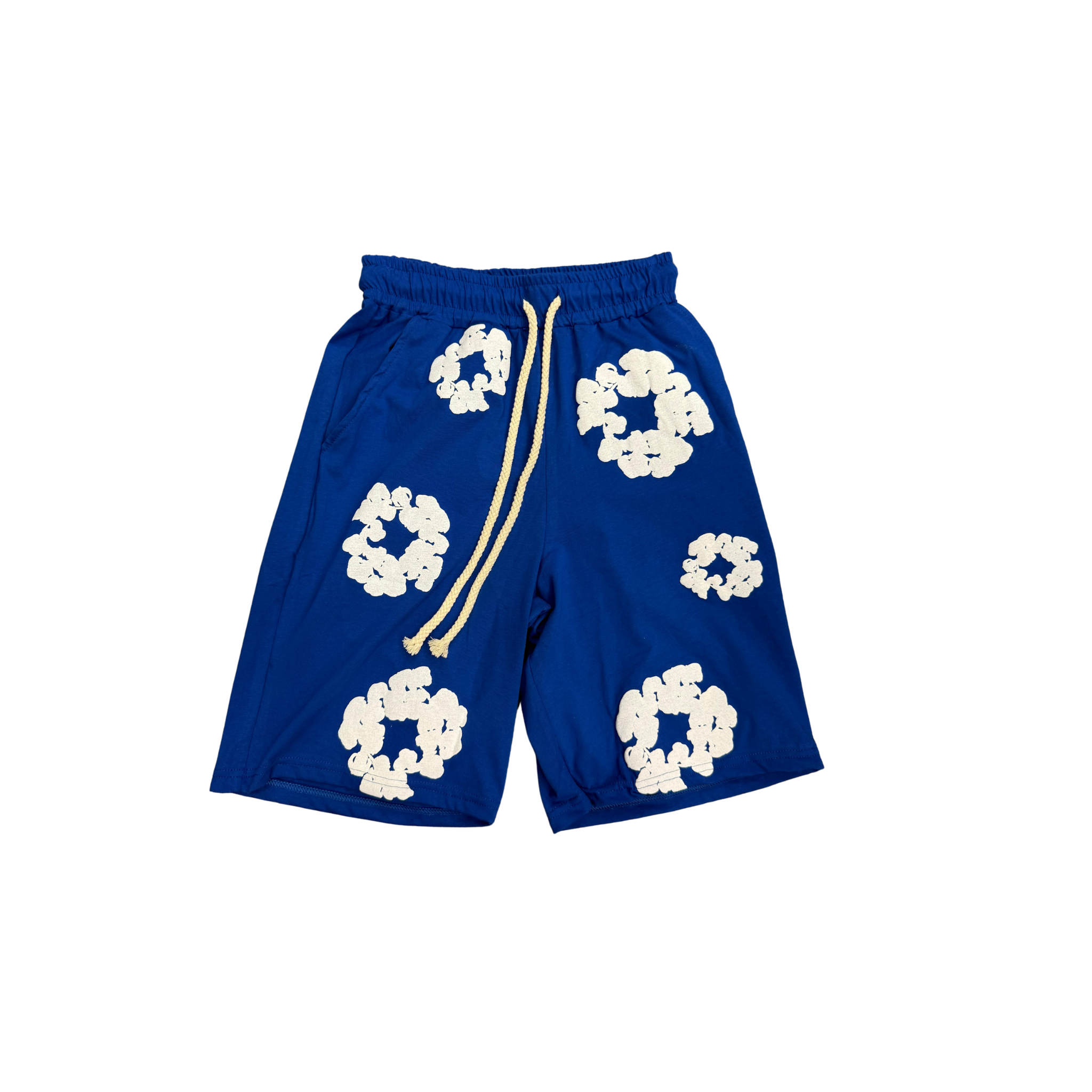 Deni* Tear* Blue Shorts