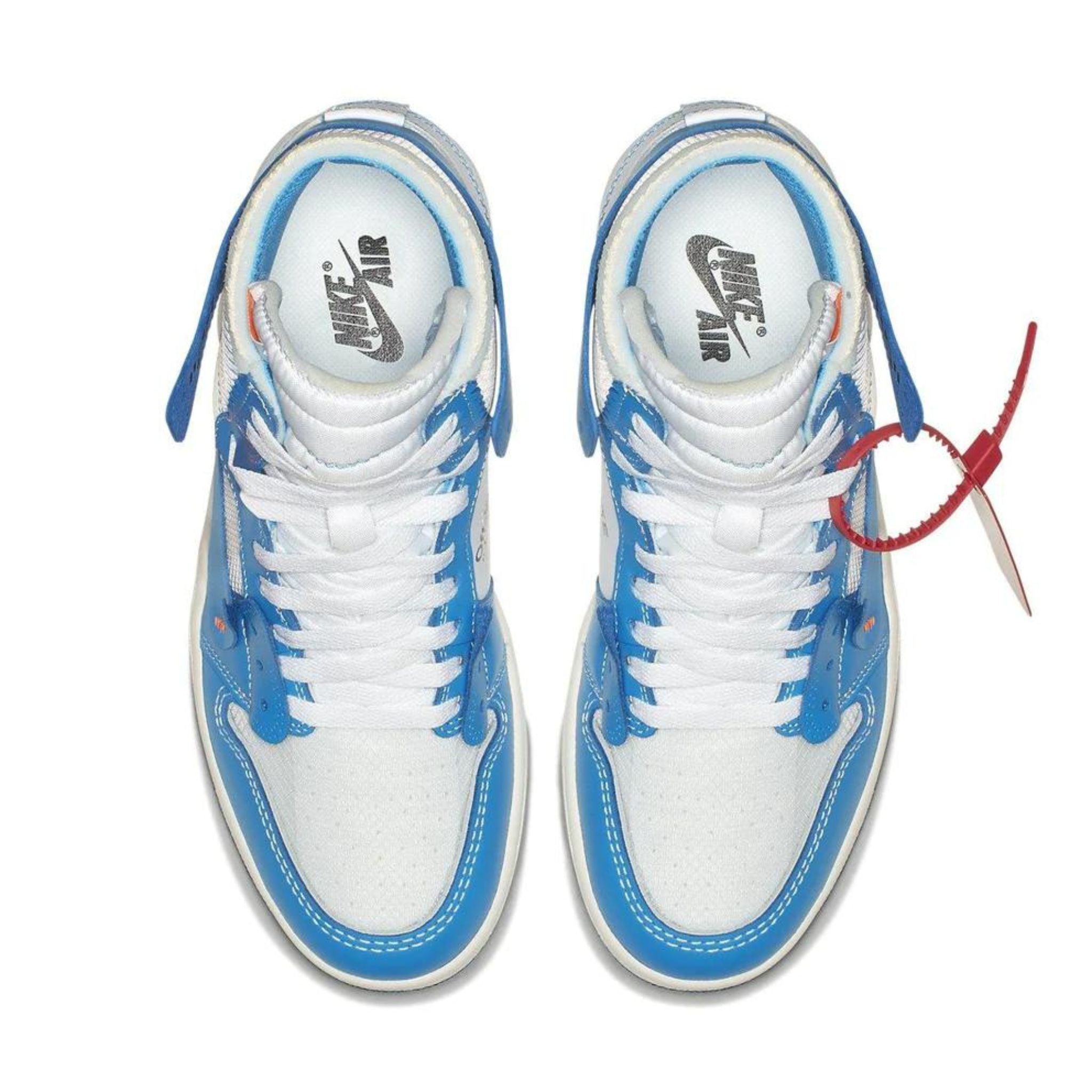 Air Jordan Retro High Off-White University Blue UNC