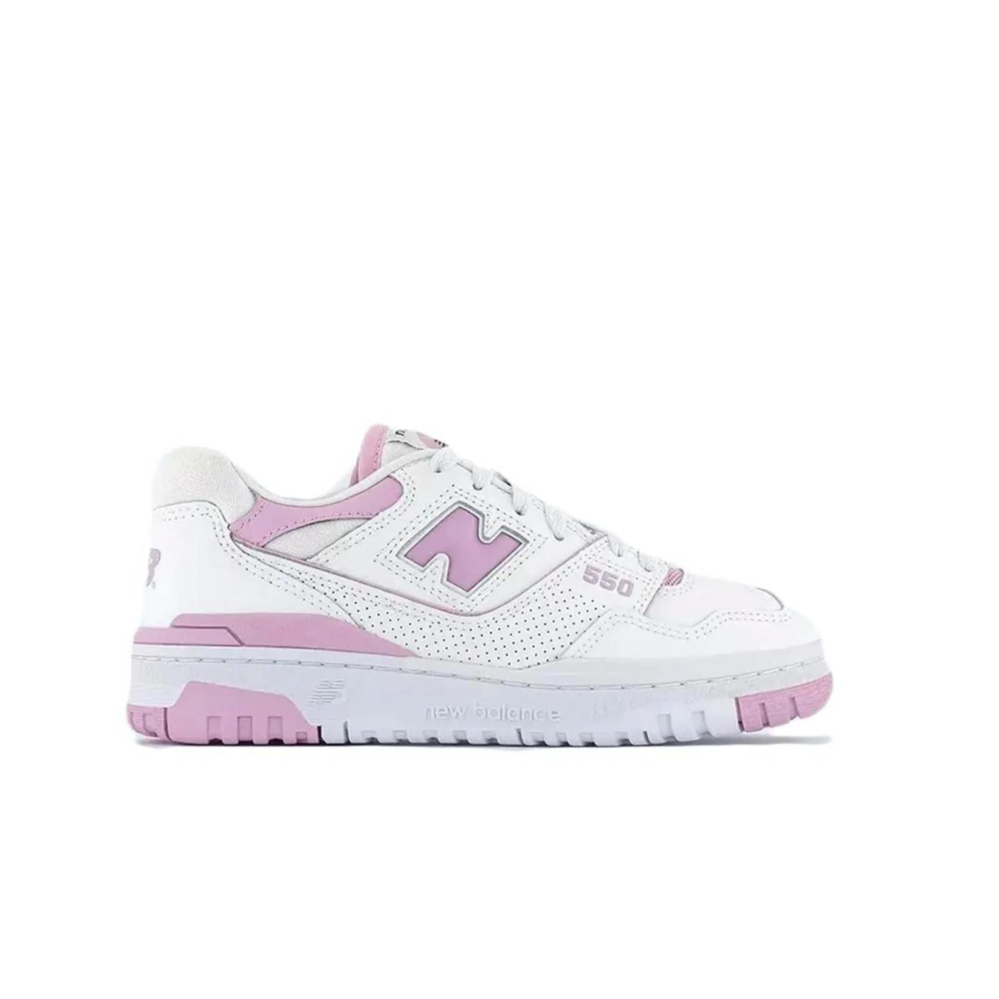 New Balance 550 White Bubblegum Pink
