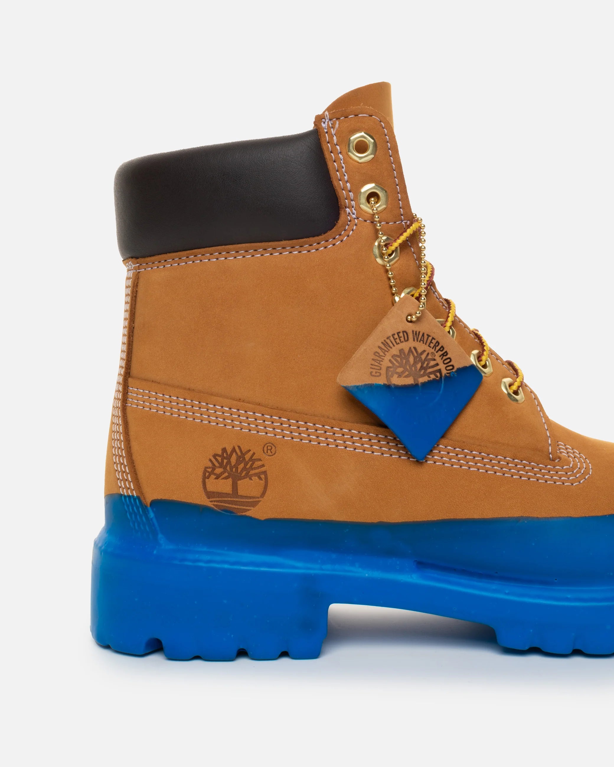 Timberland Premium Beige Blu Dye Sole