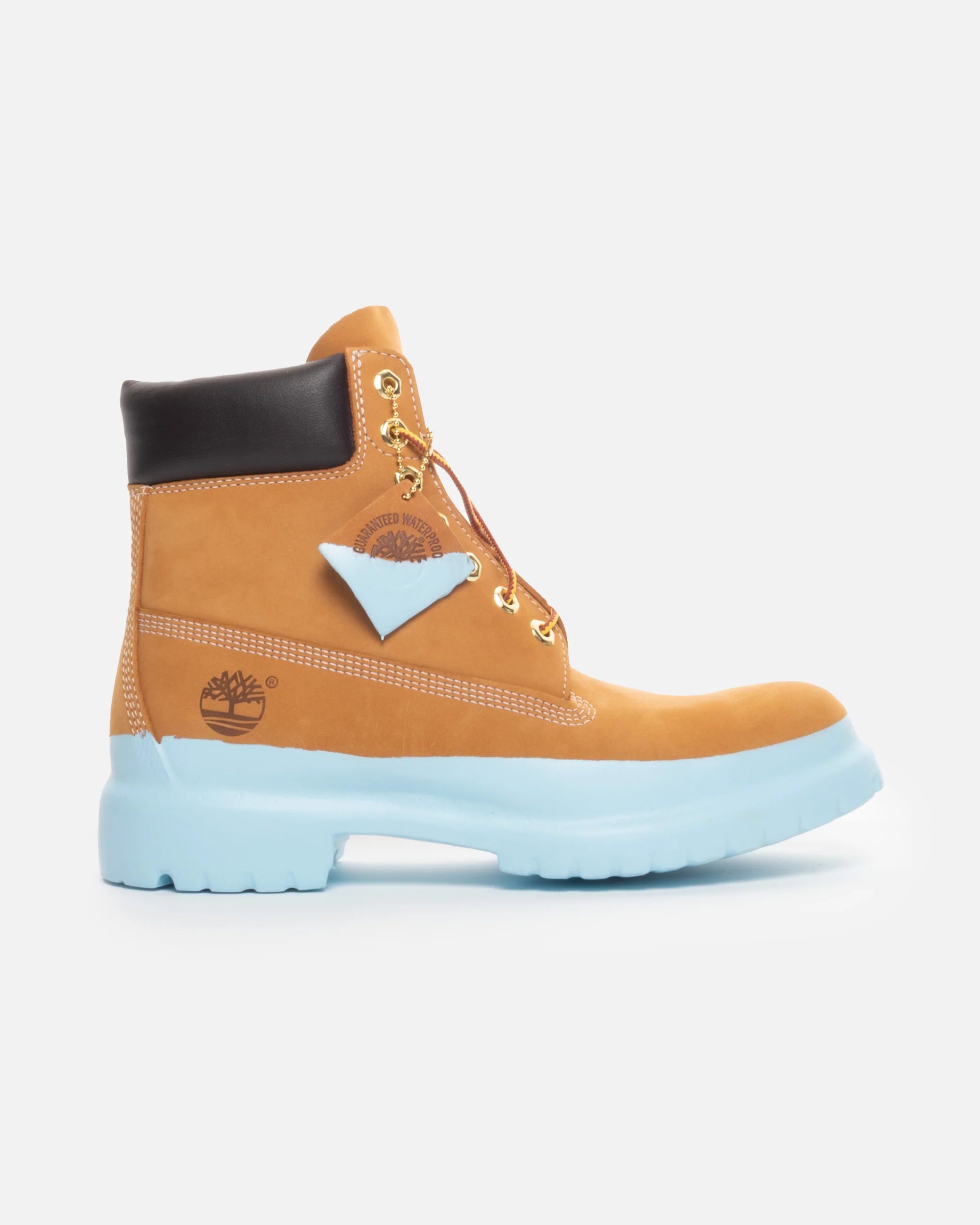 Timberland Premium Beige Chill Blue Dye Sole
